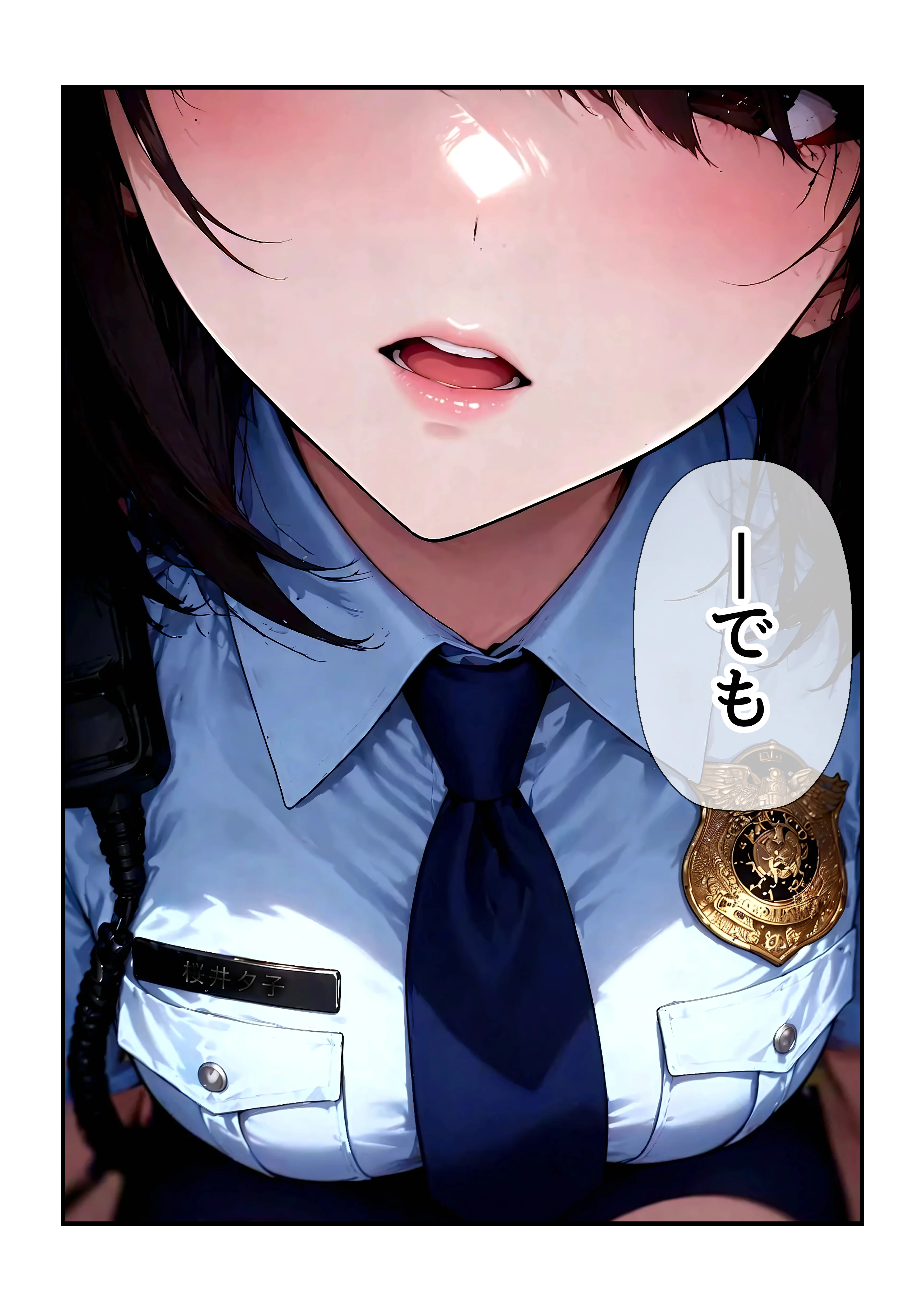 逮捕されても搾精ドールの女性警官に種付けするまで終わらない 制服・処女・巨乳 サンプル22ページ目（うるわし校房）