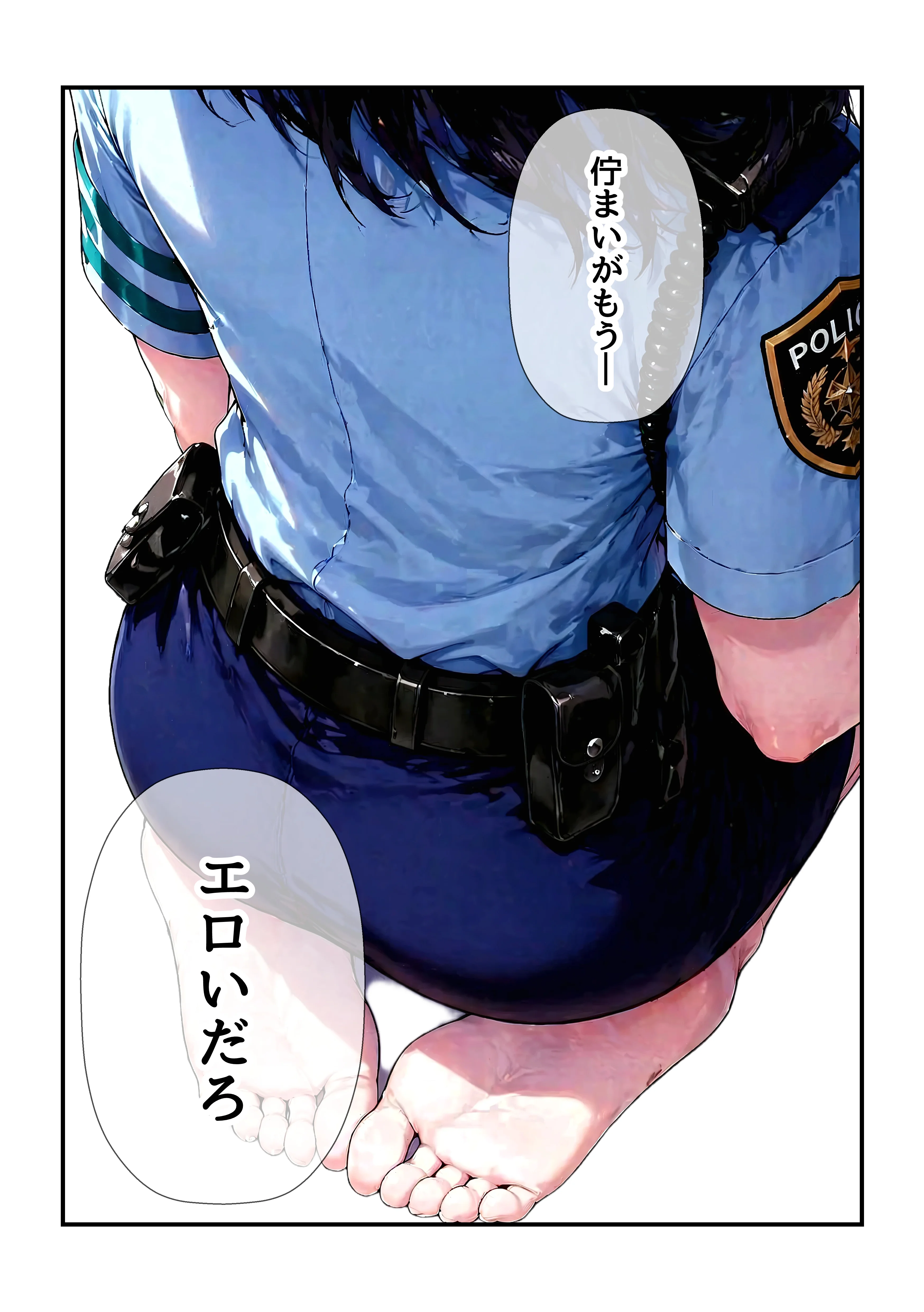 逮捕されても搾精ドールの女性警官に種付けするまで終わらない 制服・処女・巨乳 サンプル30ページ目（うるわし校房）