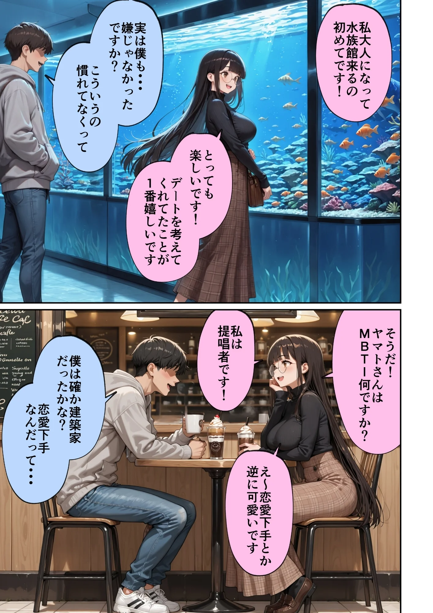 マチアプで紳士ムーブからの健全解放した清楚巨乳（24）がなぜか今ヤリチン上司の部屋にいるらしい 巨乳・寝取り・寝取られ・NTR・フェラ サンプル4ページ目（ルミナ）