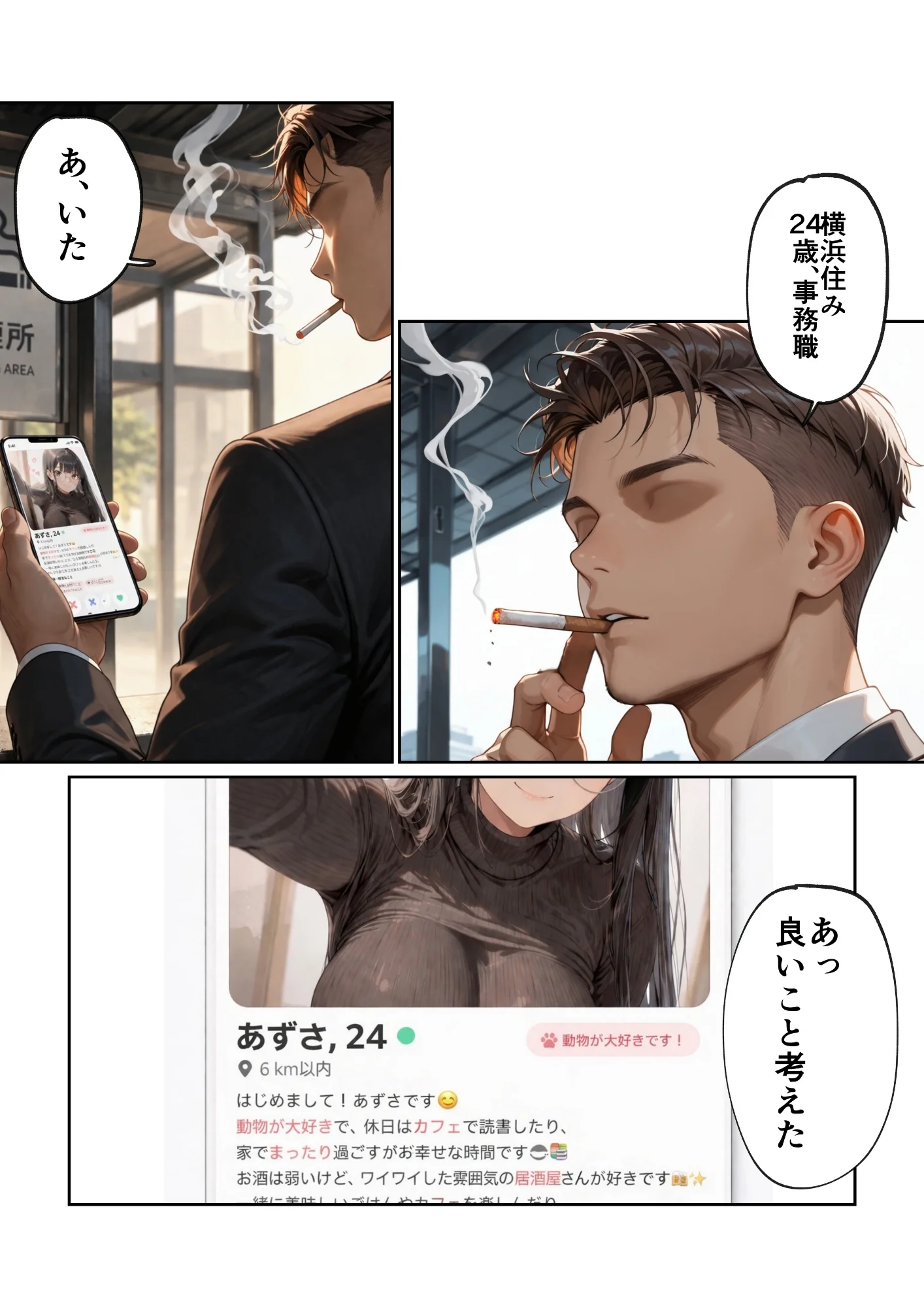 マチアプで紳士ムーブからの健全解放した清楚巨乳（24）がなぜか今ヤリチン上司の部屋にいるらしい 巨乳・寝取り・寝取られ・NTR・フェラ サンプル13ページ目（ルミナ）