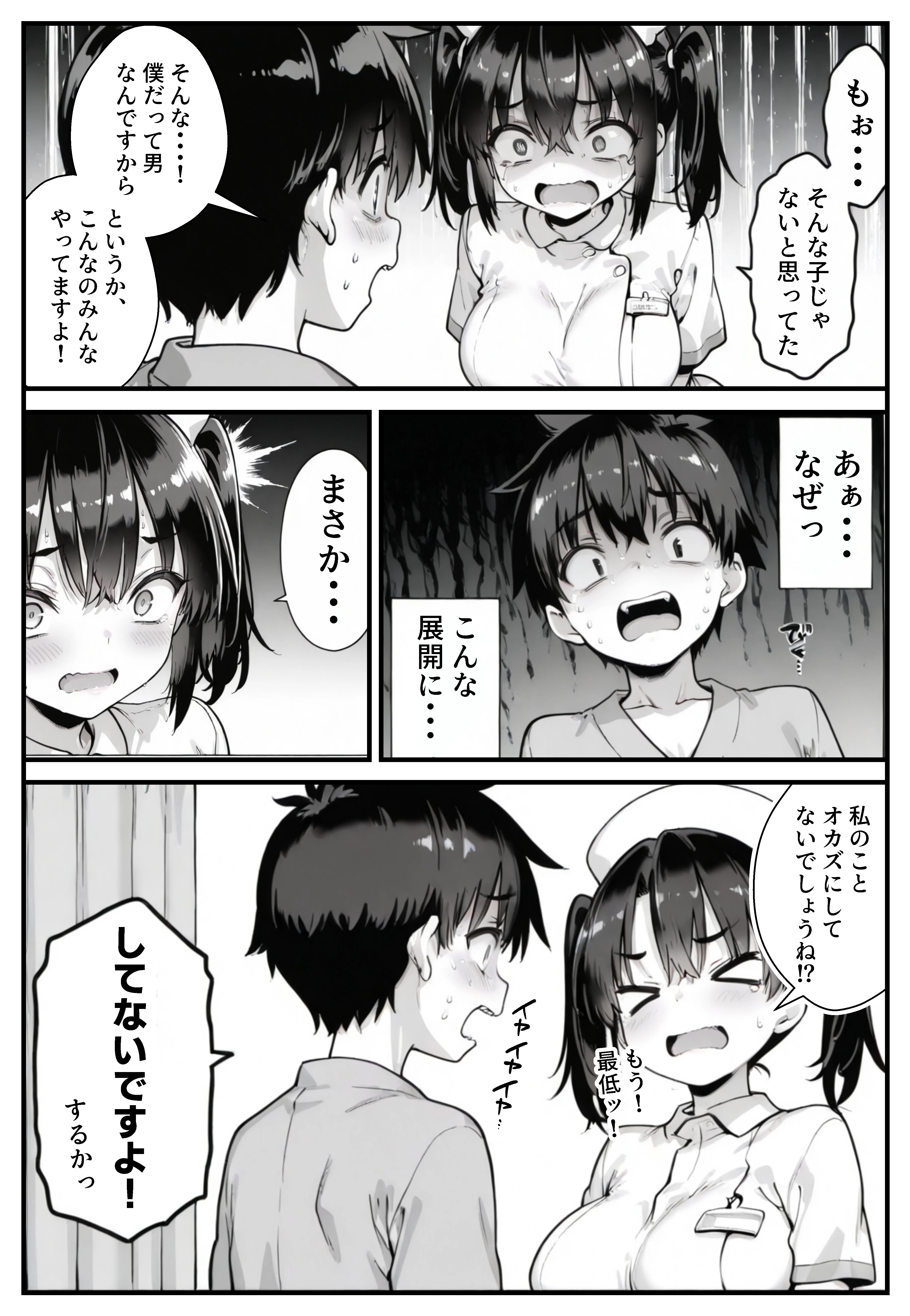 セックス依存症の人妻ナースは今日も性欲を我慢できない6 看護婦・ナース・人妻・主婦・巨乳 サンプル9ページ目（ねとれや）