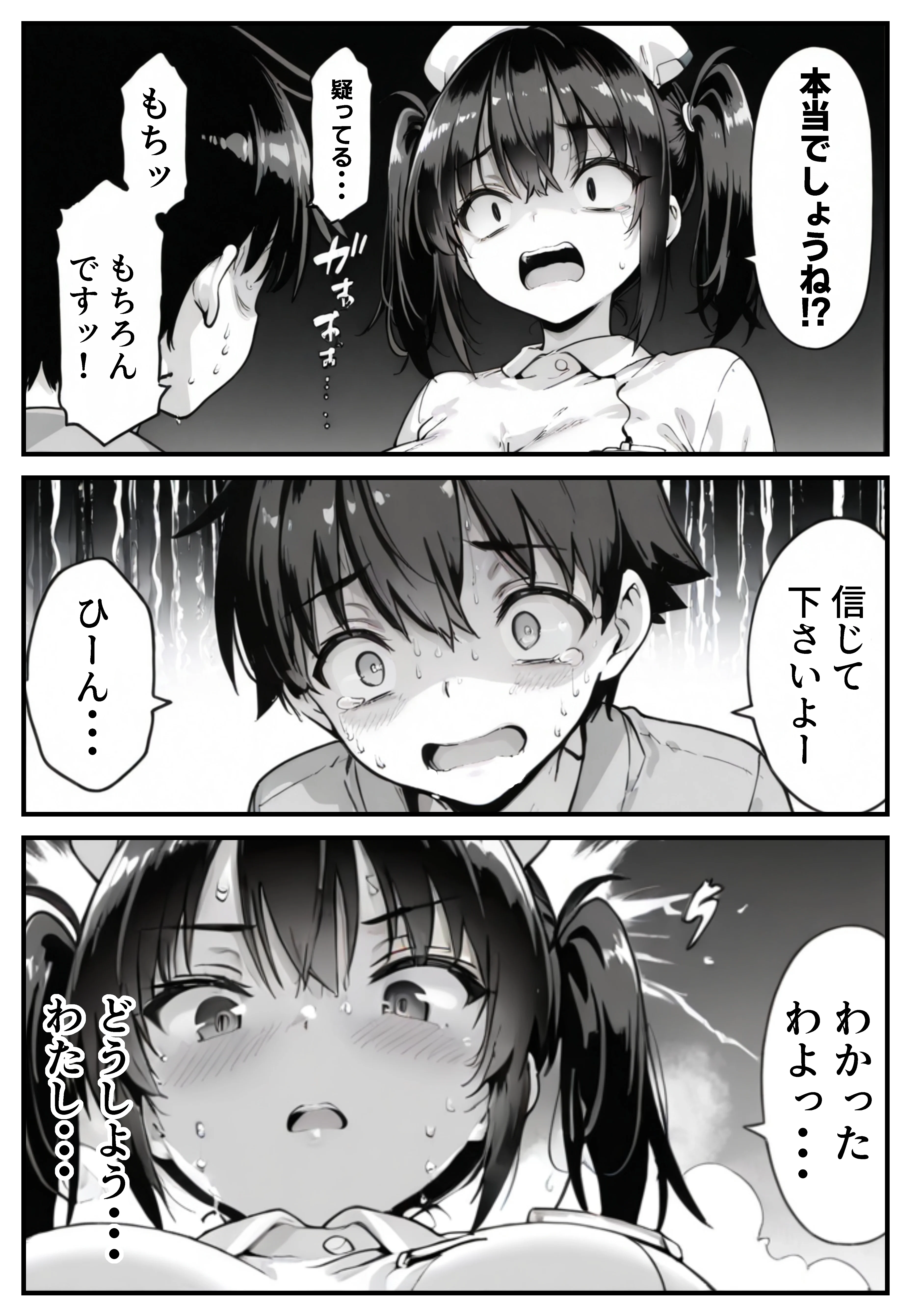 セックス依存症の人妻ナースは今日も性欲を我慢できない6 看護婦・ナース・人妻・主婦・巨乳 サンプル10ページ目（ねとれや）