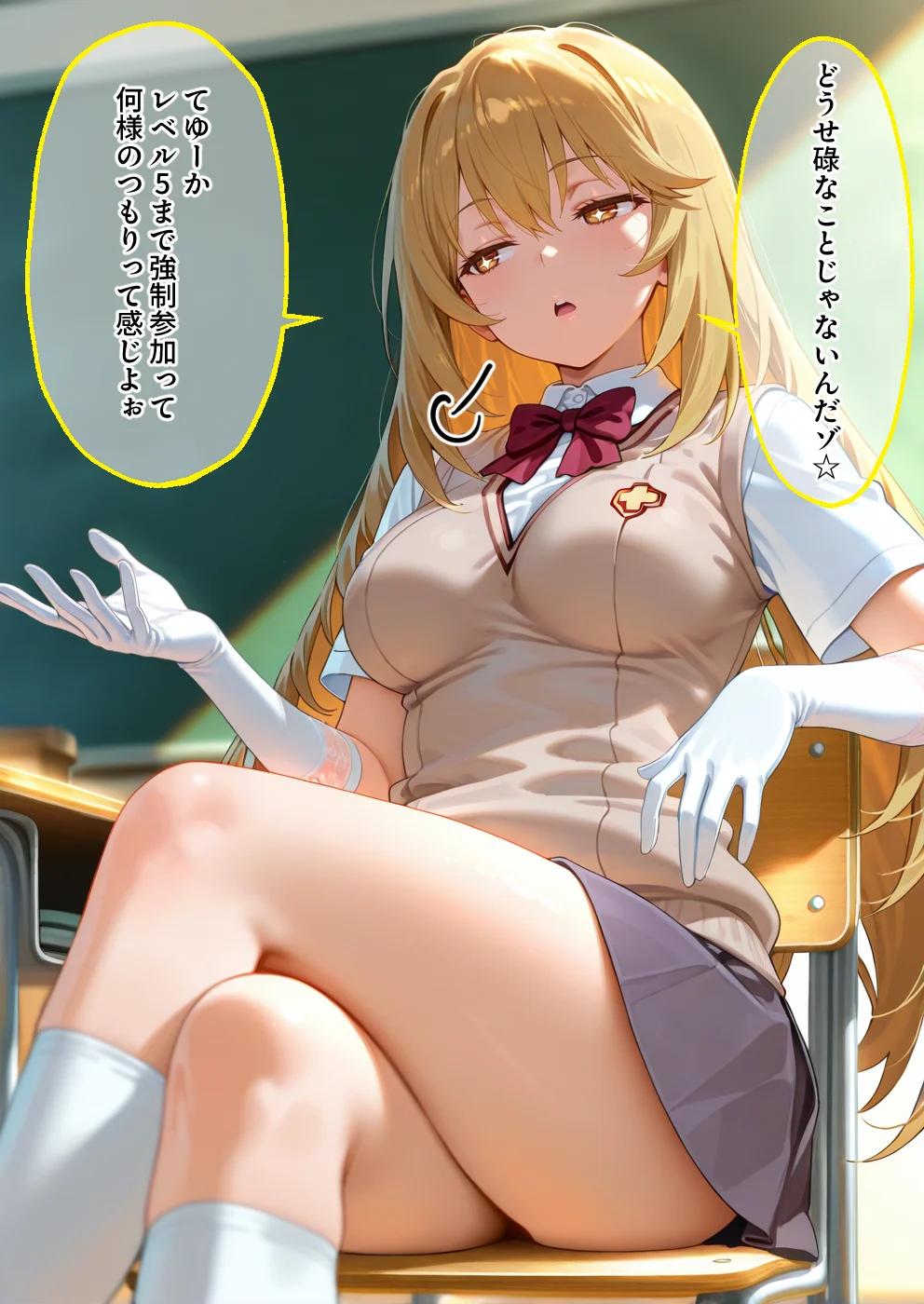 S○Xしないと即退学？ 今日から全員強●性処理部（はーと）中出しでご奉仕ポイント大量GET快楽堕ち凌●学園能力者編 制服・学園もの・乱交 サンプル5ページ目（えちち工房）