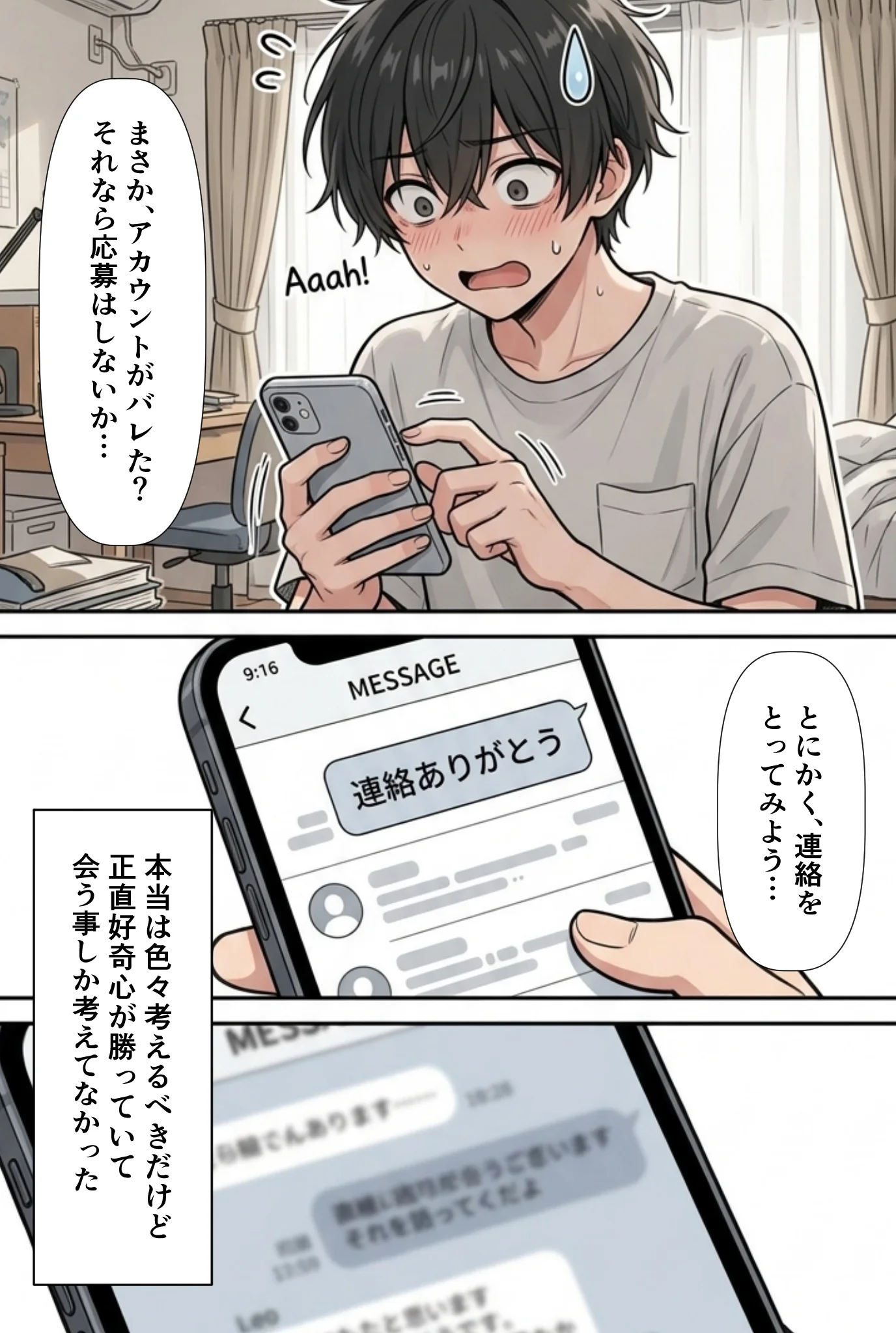 裏垢男子のマッサージで堕ちるミスキャンパス 拘束・フェラ・イラマチオ サンプル23ページ目（千暮ゆき）