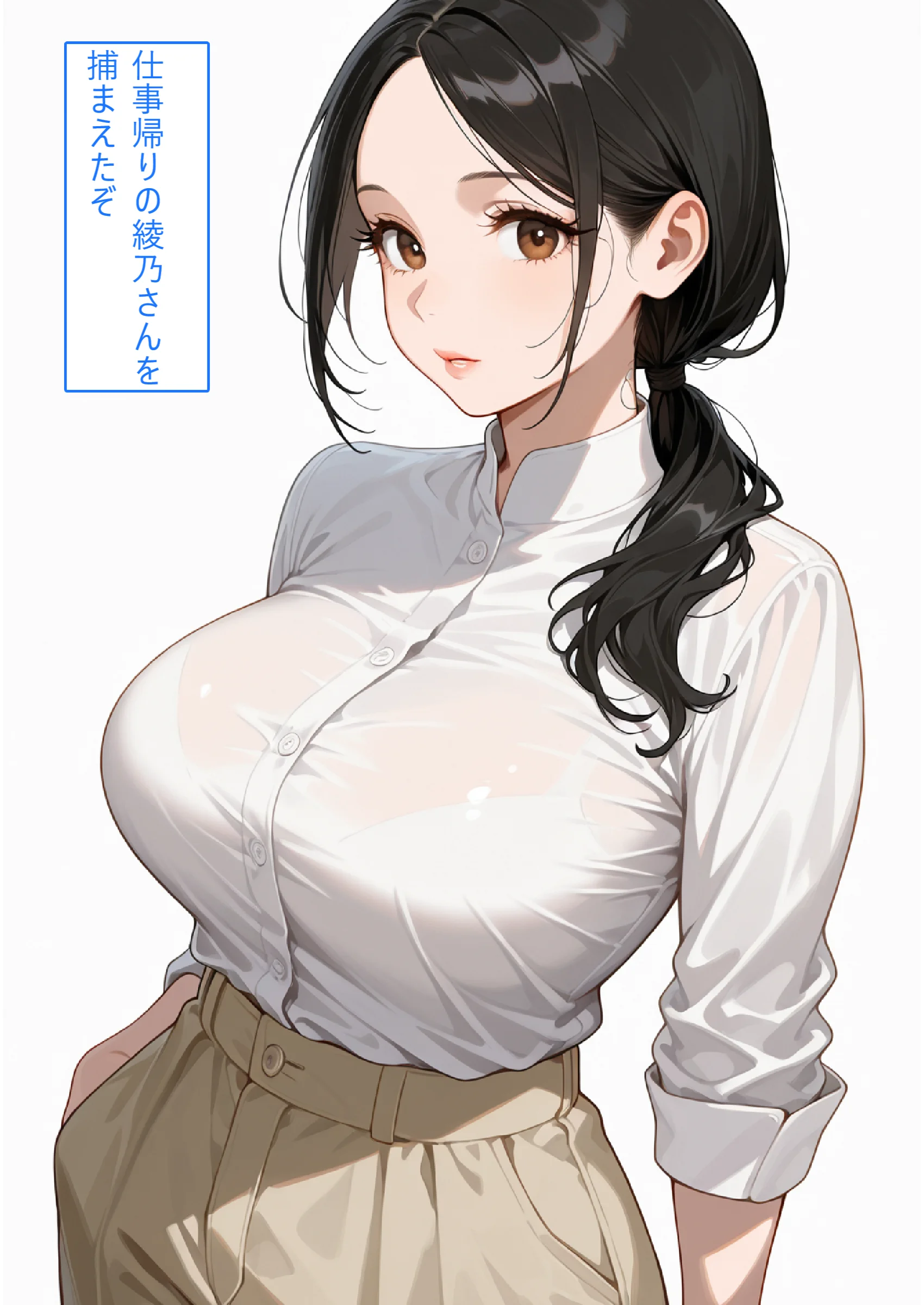 【着衣Hマンガ】年上清楚人妻と赤ちゃんプレイする2【催●であこがれの人を】 人妻・主婦・巨乳・寝取り・寝取られ・NTR サンプル27ページ目（エイアイファジイもんもん）