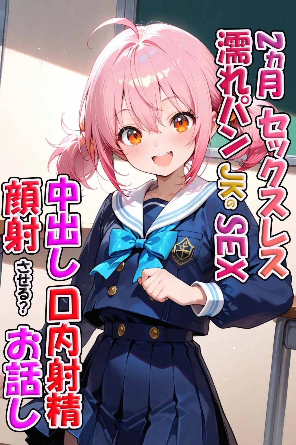 2ヵ月セックスレス濡れパンのセックス 中出し口内射精顔射させる？お話し クンニ・制服・中出し サンプル1ページ目（JKカーニバル）