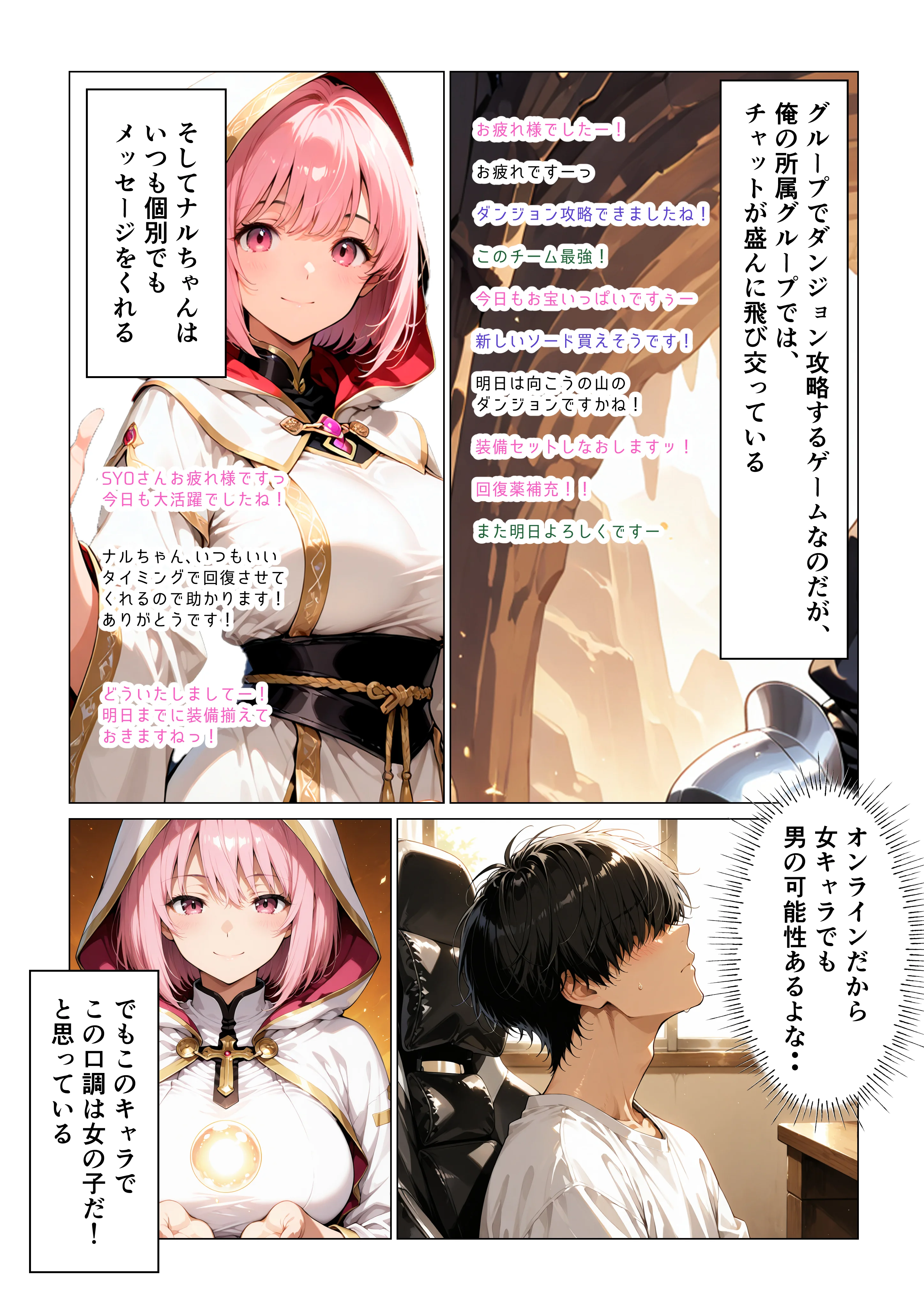 ダウナーギャル妹 ゲームオタクな俺に、 妹が中出し懇願してきて困ってます ギャル・巨乳・中出し サンプル2ページ目（ちょこみん）