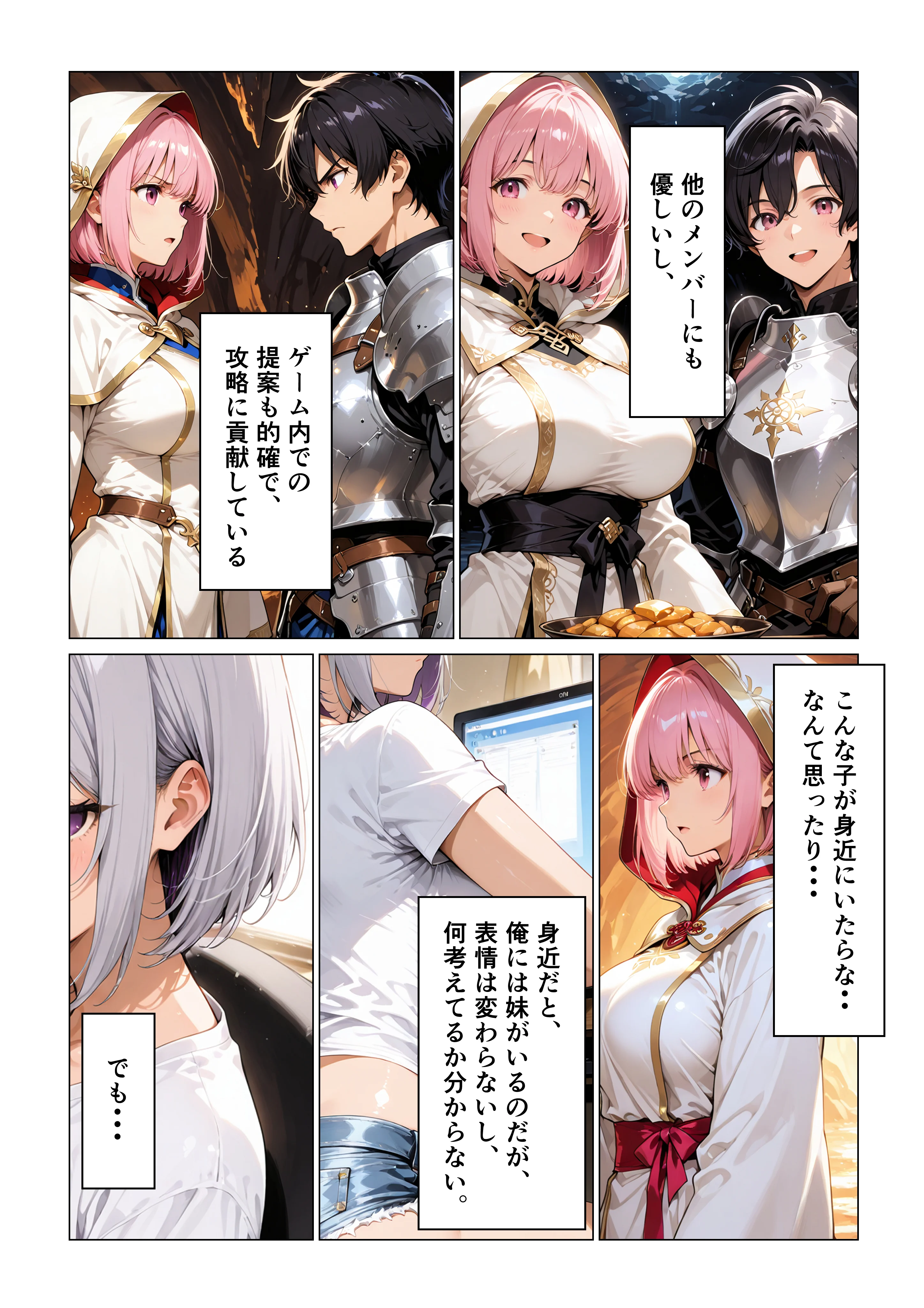 ダウナーギャル妹 ゲームオタクな俺に、 妹が中出し懇願してきて困ってます ギャル・巨乳・中出し サンプル3ページ目（ちょこみん）
