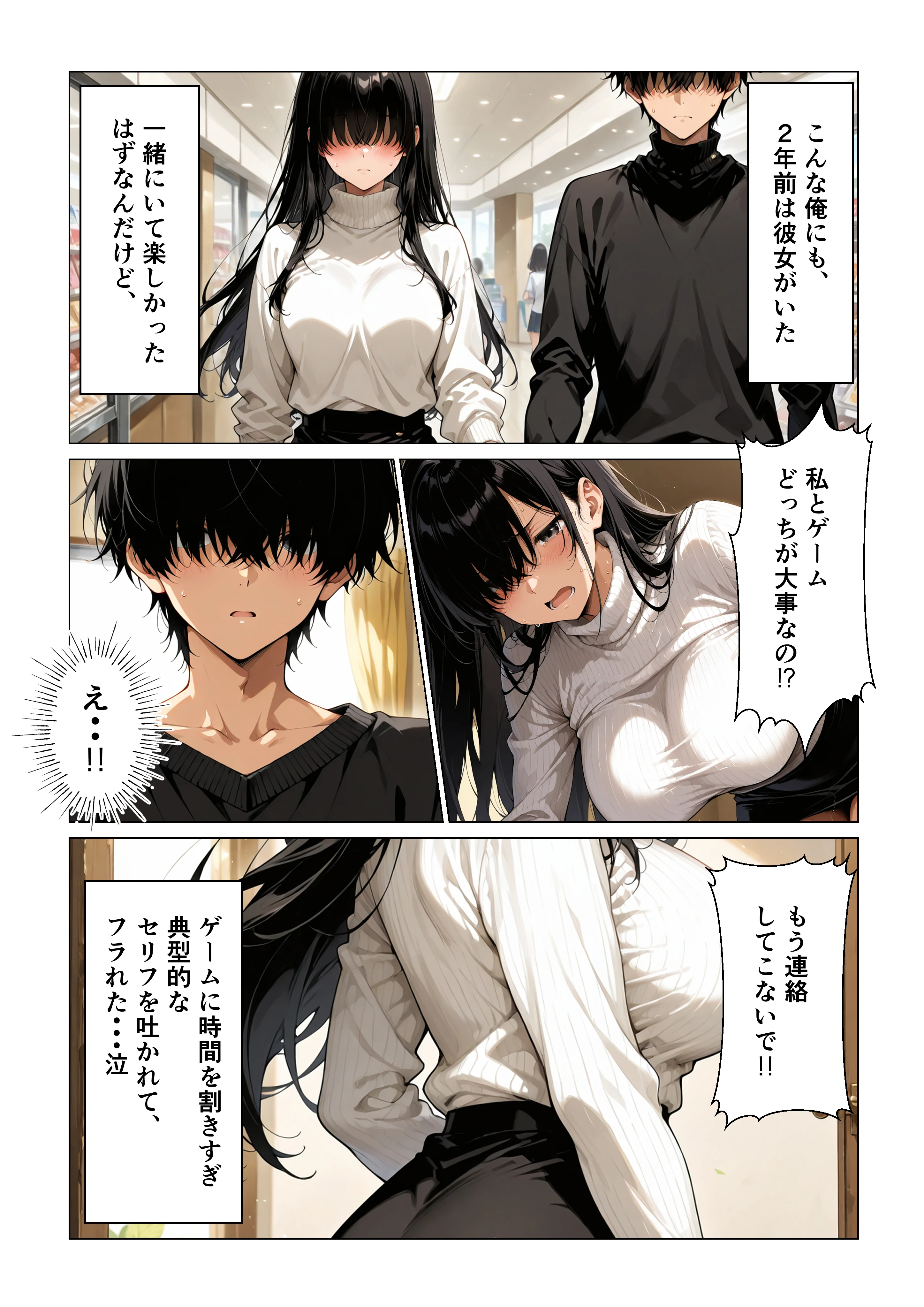 ダウナーギャル妹 ゲームオタクな俺に、 妹が中出し懇願してきて困ってます ギャル・巨乳・中出し サンプル5ページ目（ちょこみん）