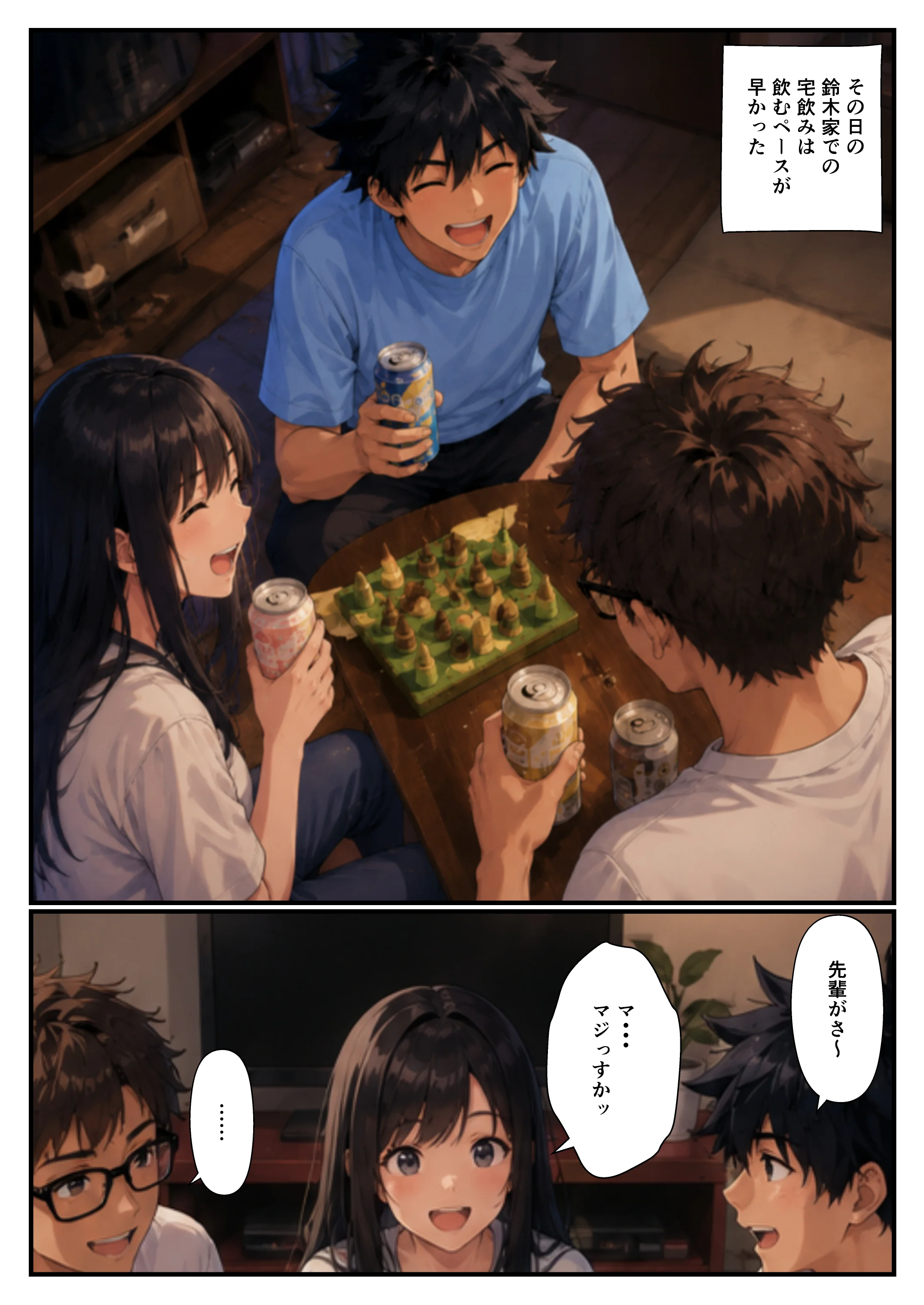 清楚系後輩が親友に目の前で寝取られる話〜見られて興奮する淫らな性癖に目覚めて〜 恋愛・寝取り・寝取られ・NTR・後輩 サンプル9ページ目（ヌキどころ）