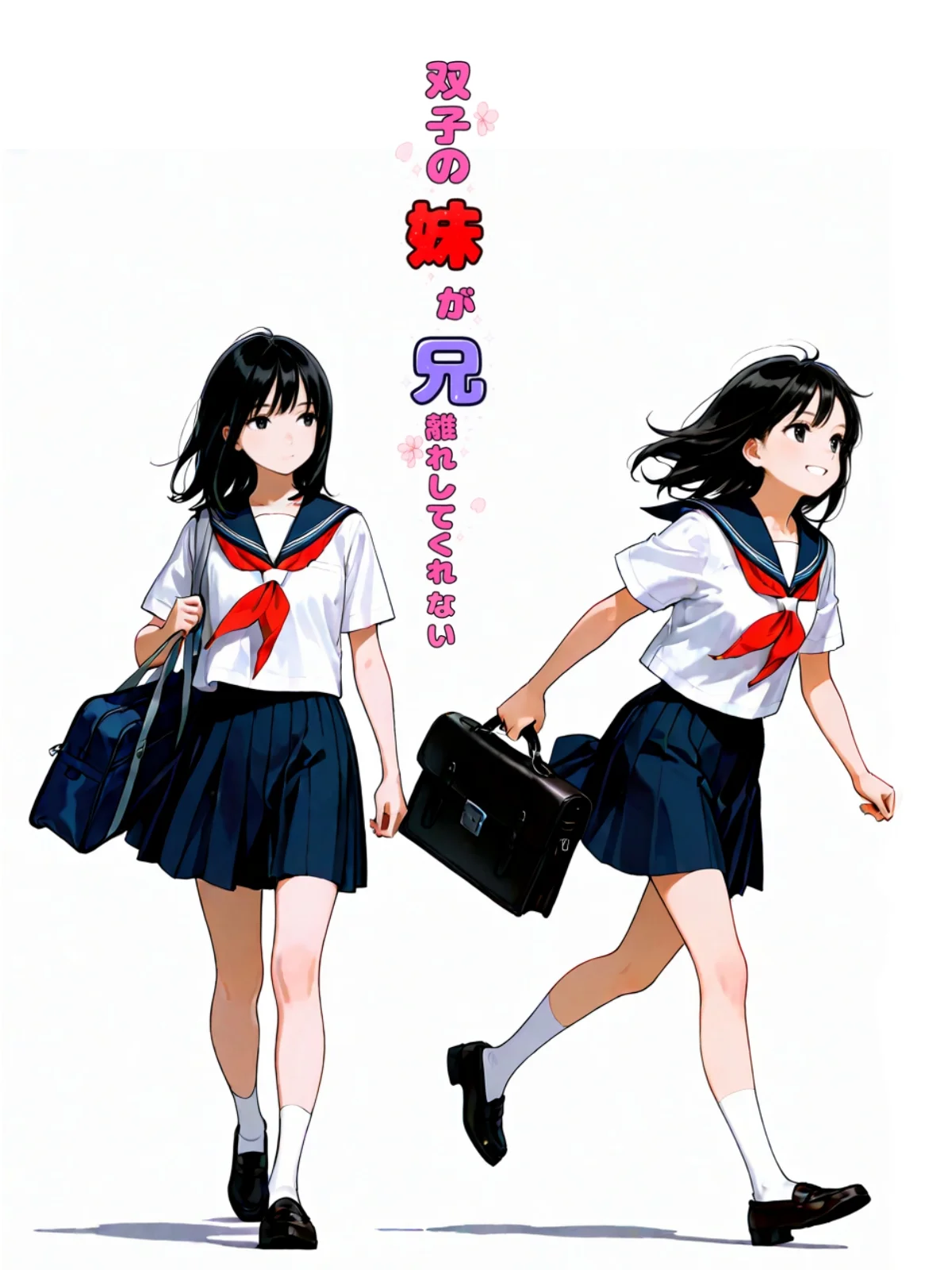 双子の妹が兄離れしてくれない 制服・処女・近親相姦 サンプル12ページ目（チョコラッテ）