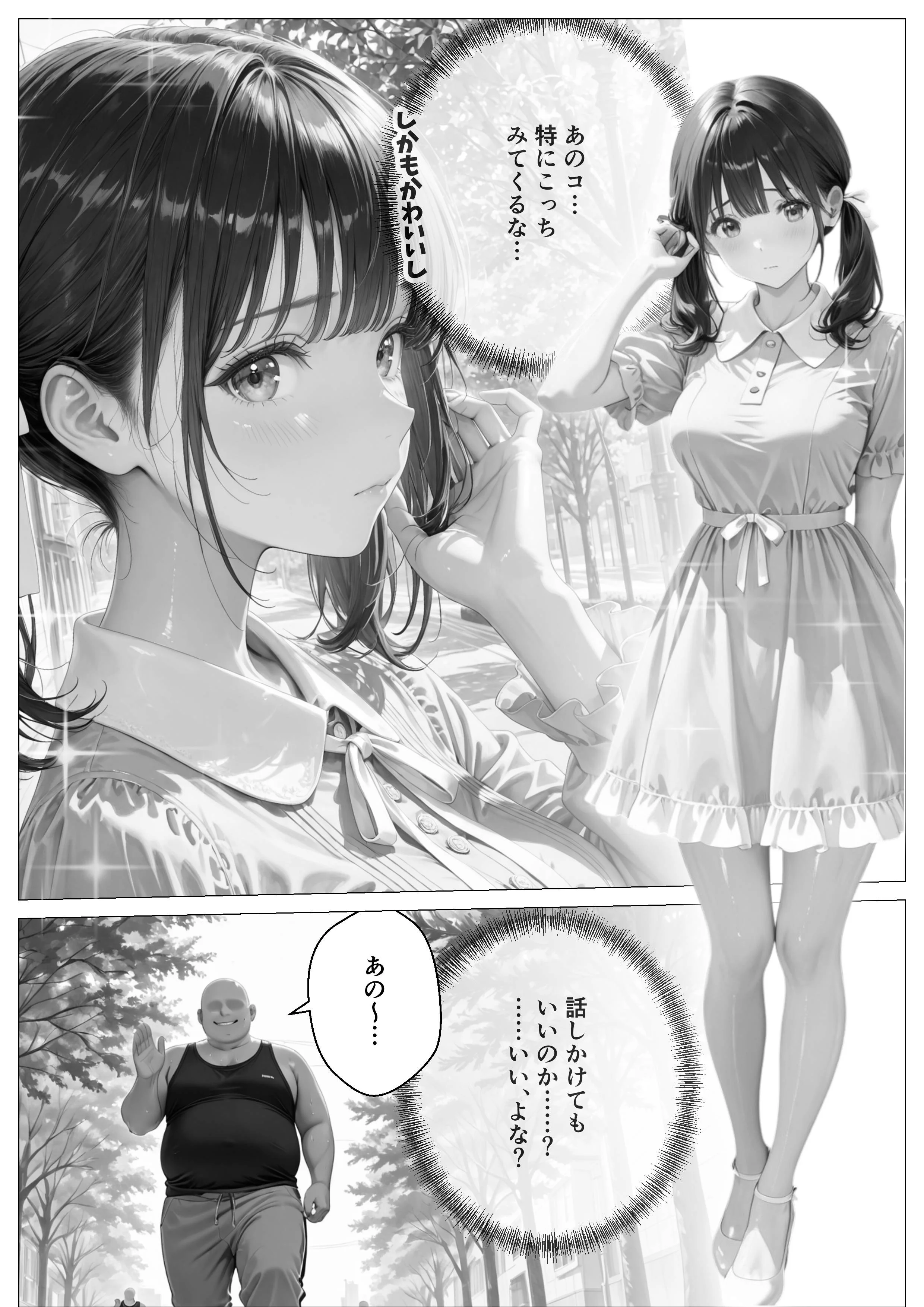 精子至上主義 〜いかなる非同意性行為も正当化される街〜 辱め・制服・処女 サンプル14ページ目（オナット製造）