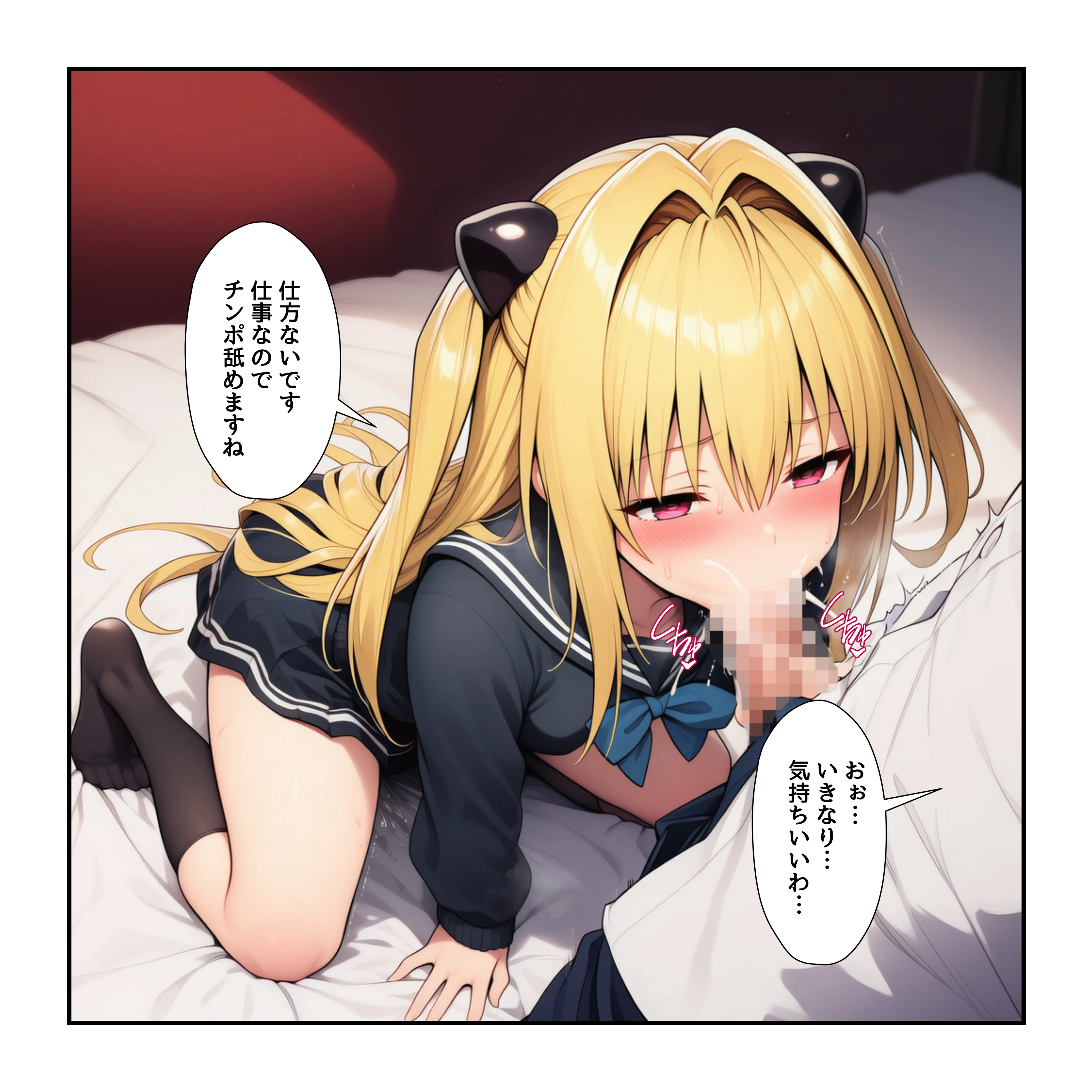 とら〇る女子がはたらくコスプレ専門風俗店 制服・巨乳・競泳・スクール水着 サンプル15ページ目（harami）