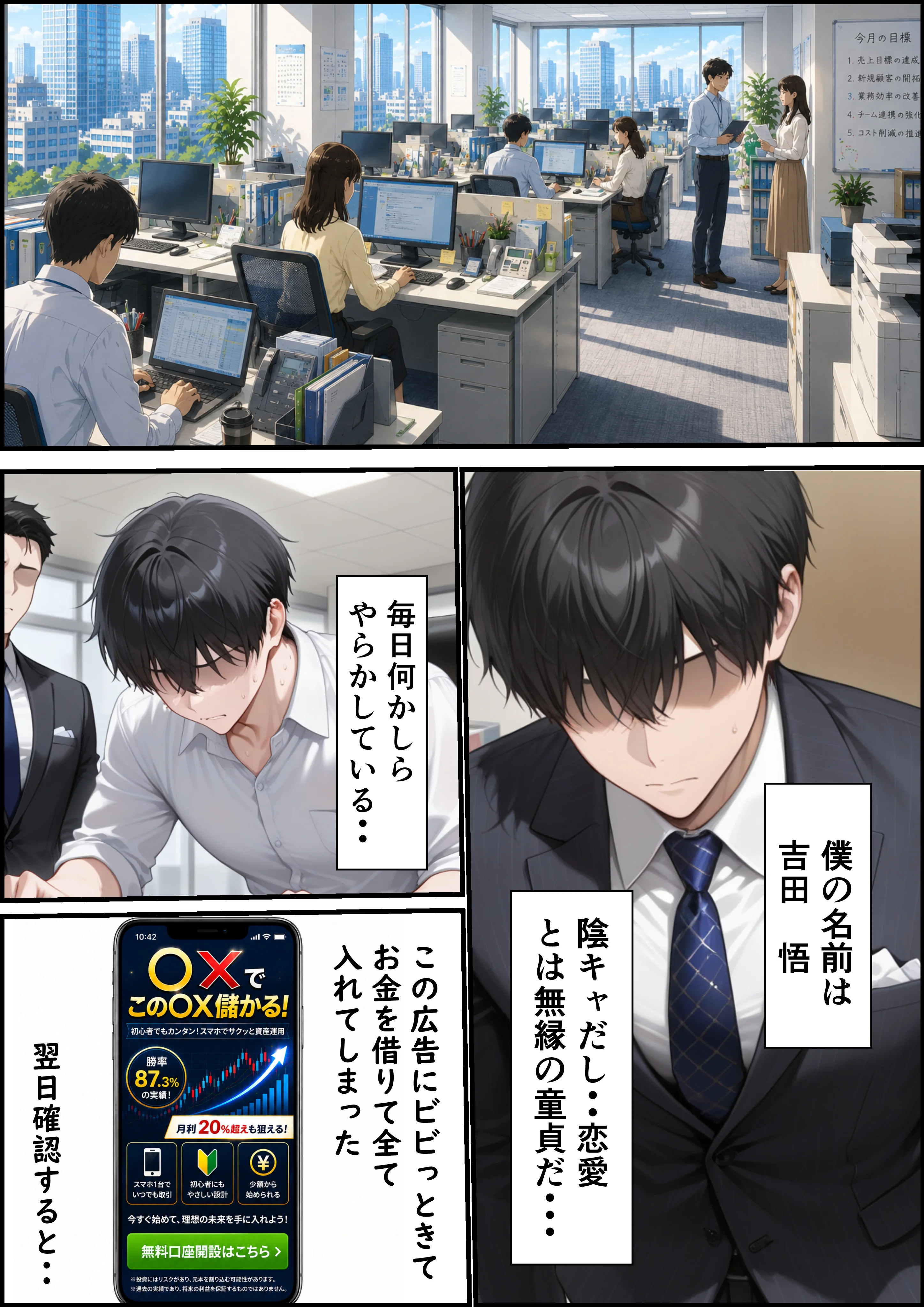 同期のジト目OLに媚薬スプレー使って生ハメSEXメス堕ちさせた話 OL・巨乳・ツンデレ サンプル1ページ目（ビッチ女子校生）