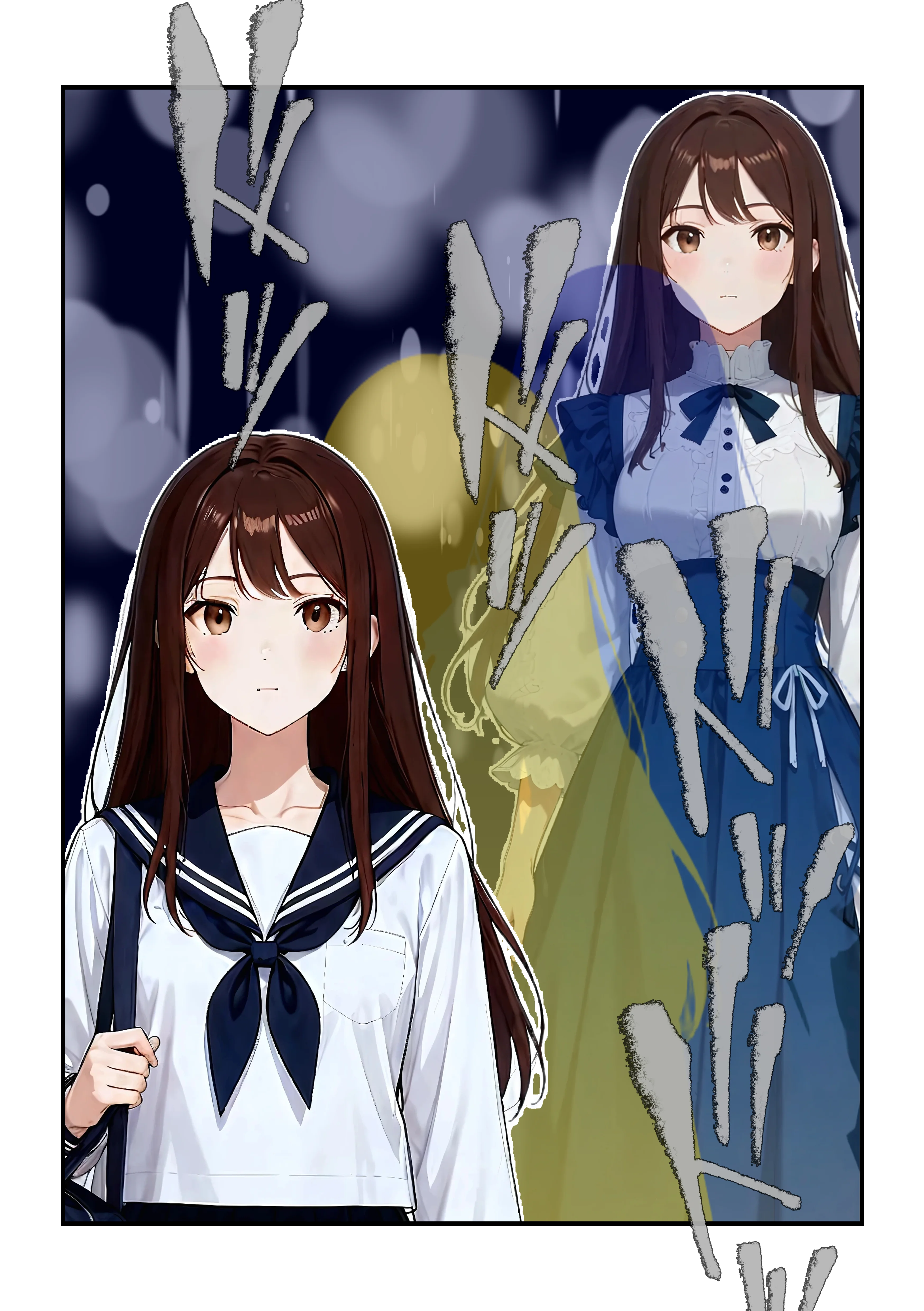 偽孫娘3姉妹〜ブサイクじじいの魔法でイケナイ子作り〜 処女・お嬢様・令嬢・巨乳 サンプル28ページ目（うるわし校房）