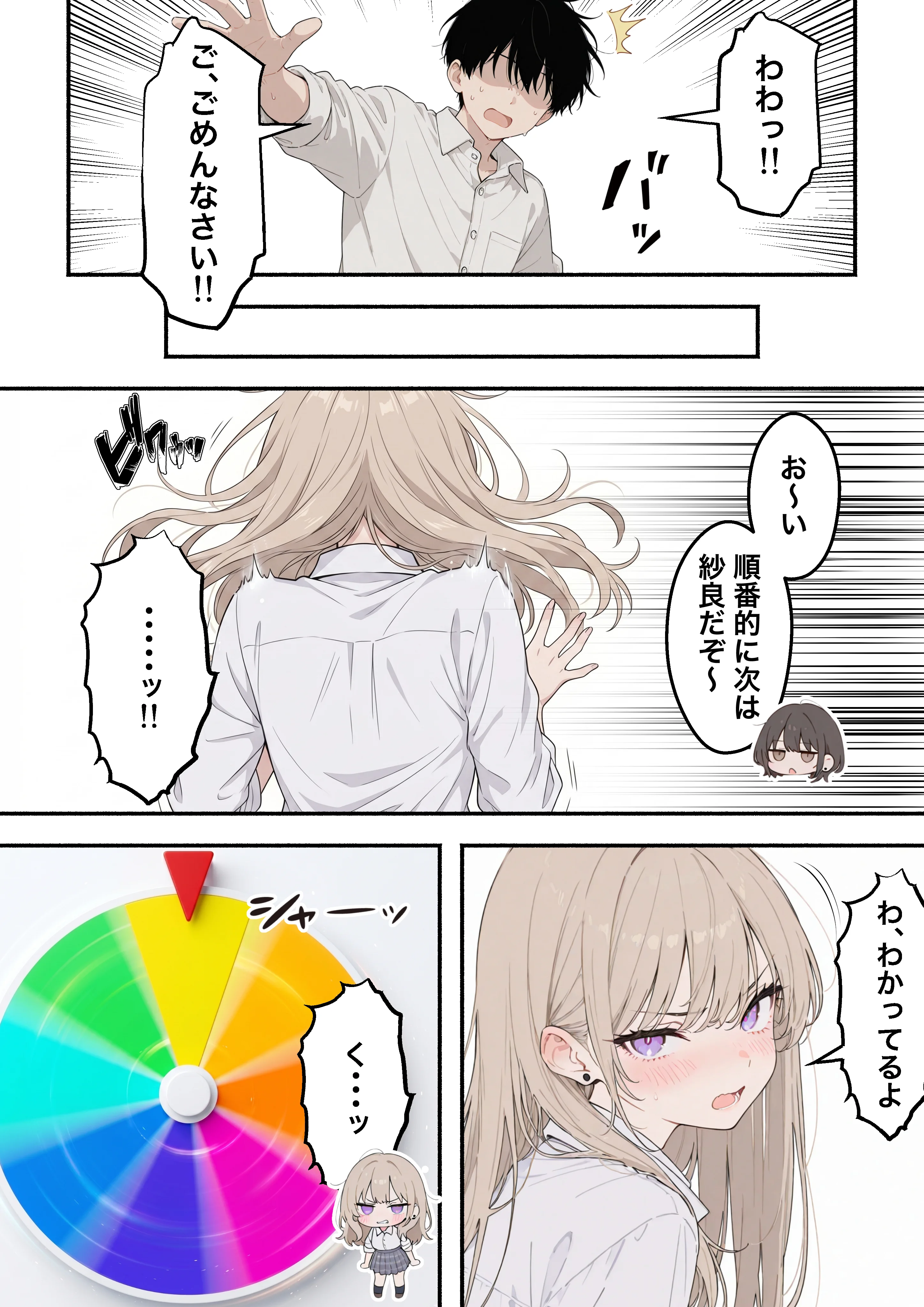 童貞陰キャの僕がクラスのトップカーストギャルとえちえちルーレットでハーレム無双 制服・学園もの・ギャル サンプル28ページ目（たむりん）