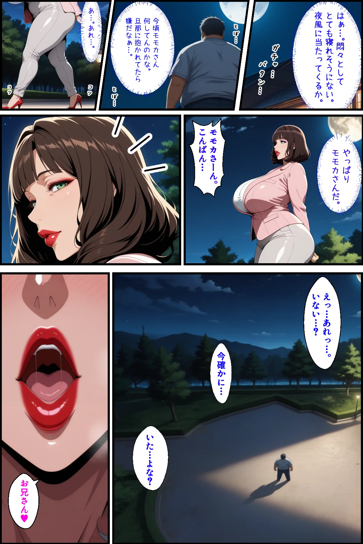 爆乳人妻サキュバス（38）もキッツい熟サキュバスも！淫紋堕ちさせてラブラブする話 熟女・人妻・主婦・巨乳 サンプル4ページ目（あちみ屋）