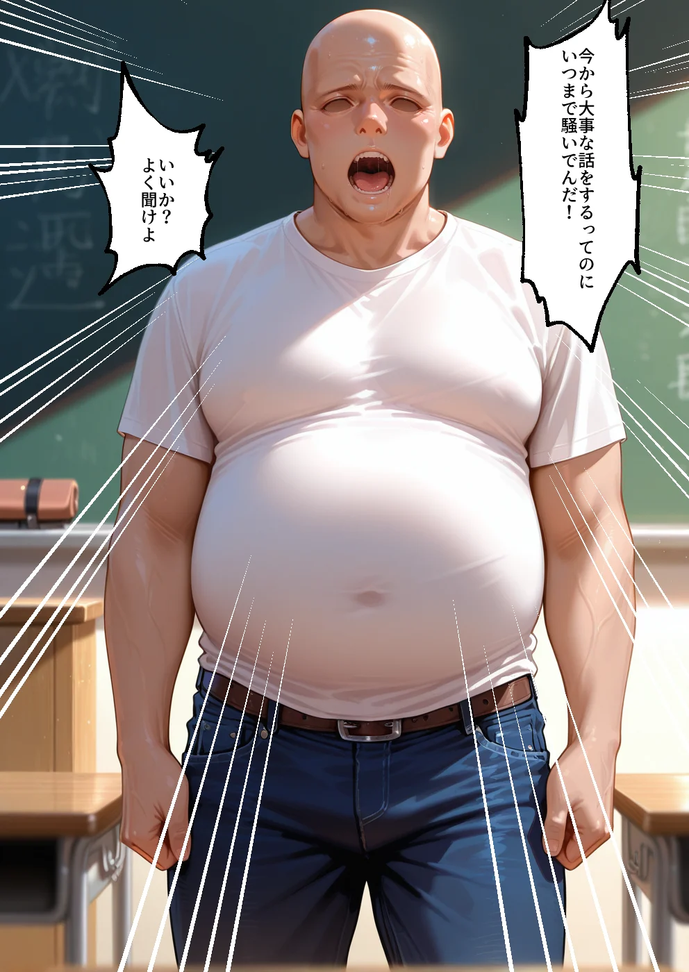 S○Xしないと即退学？ 今日から全員強●性処理部（はーと）中出しでご奉仕ポイント大量GET快楽堕ち凌●学園  フェ〇ト編 辱め・制服・学園もの サンプル6ページ目（えちち工房）