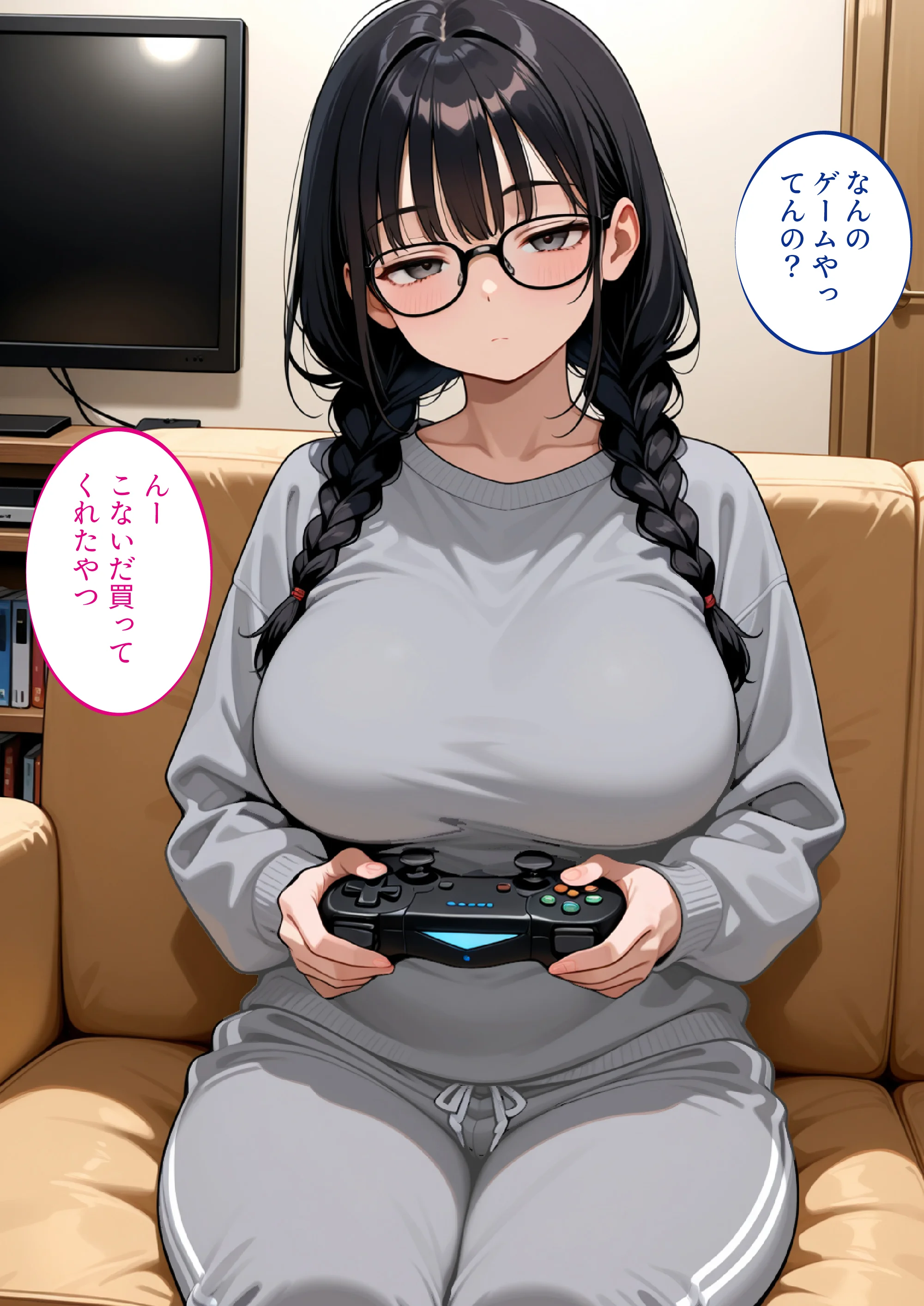 ダウナーな感じの妹が、白目剥くまでやりまくってます 辱め・処女・巨乳 サンプル4ページ目（影愛産業）