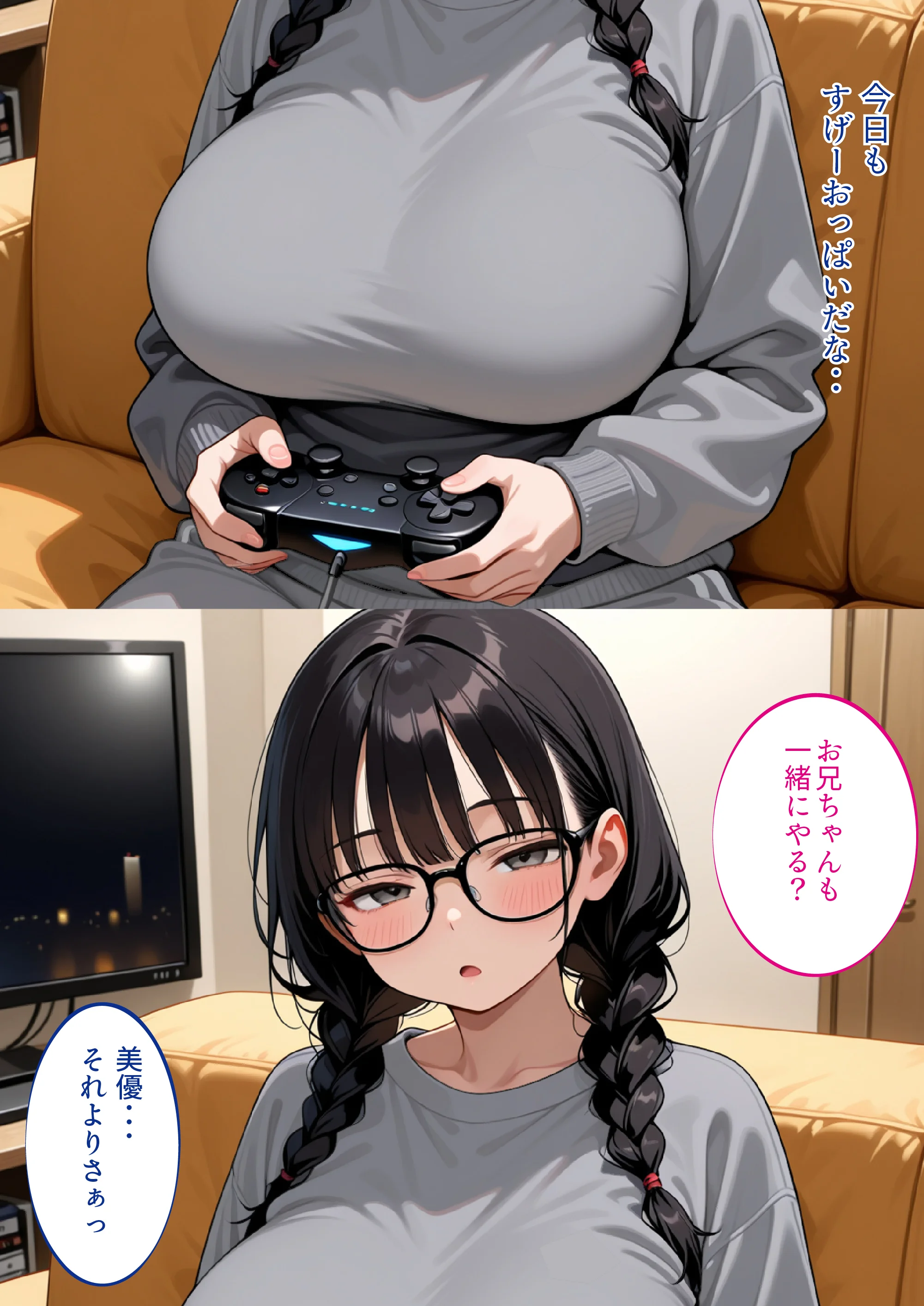ダウナーな感じの妹が、白目剥くまでやりまくってます 辱め・処女・巨乳 サンプル5ページ目（影愛産業）