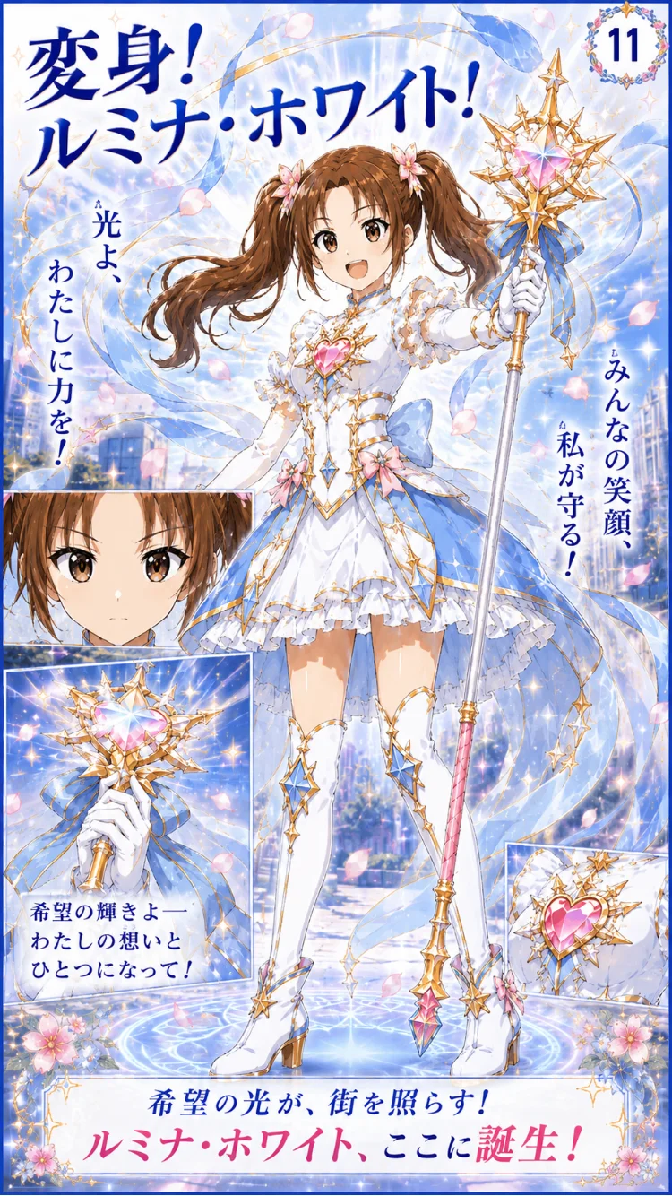 元・魔法少女！今は悪の組織の教育係やってます 変身ヒロイン・縛り・緊縛・退廃・背徳・インモラル サンプル11ページ目（AfterImage）
