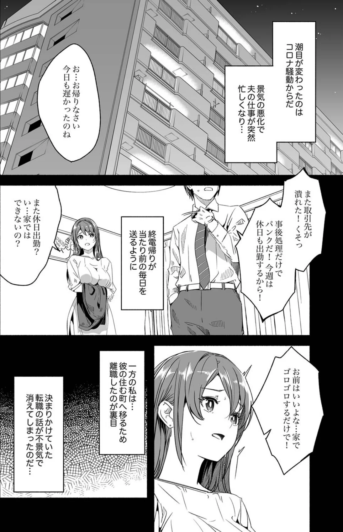 人妻が種を求むまで 第1巻 人妻・主婦 巨乳 寝取り・寝取られ・NTR 12ページ
