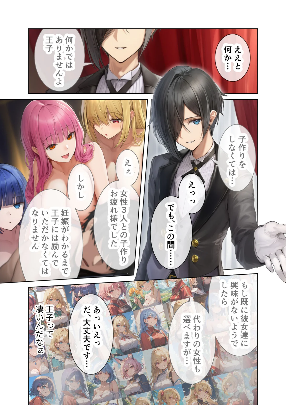 異世界王族転生！嫁候補セックスバイキング 第3巻 12ページ