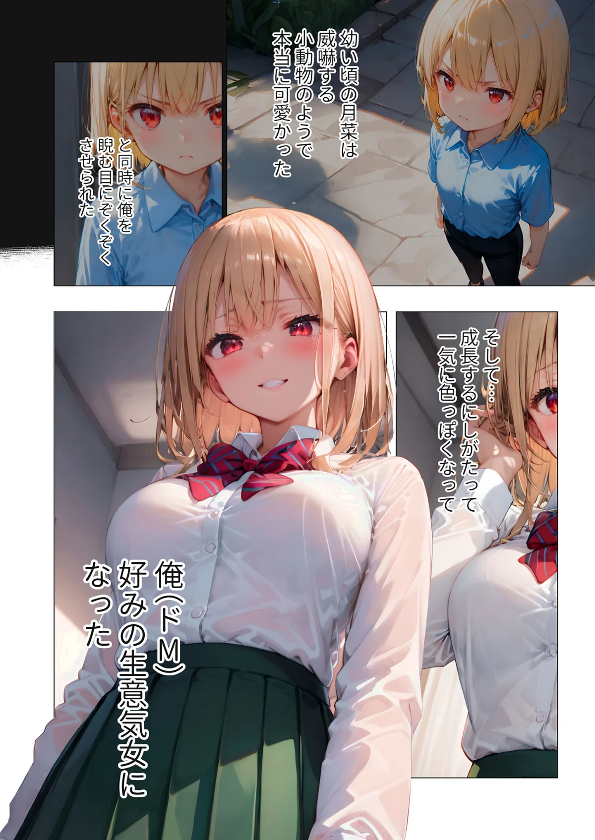 愛する義妹のえっちな罵倒 モザイク版 第1巻 AI生成 5ページ