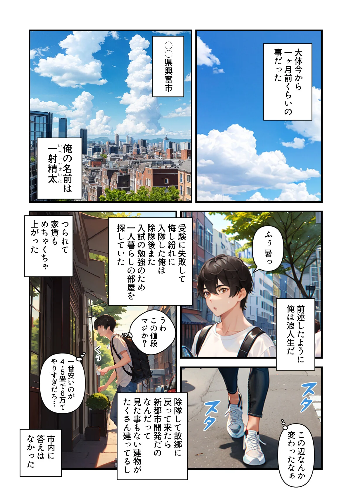 未亡人大家さんと妊娠契約〜1日3回で家賃 第1巻 未亡人 AI生成 11ページ