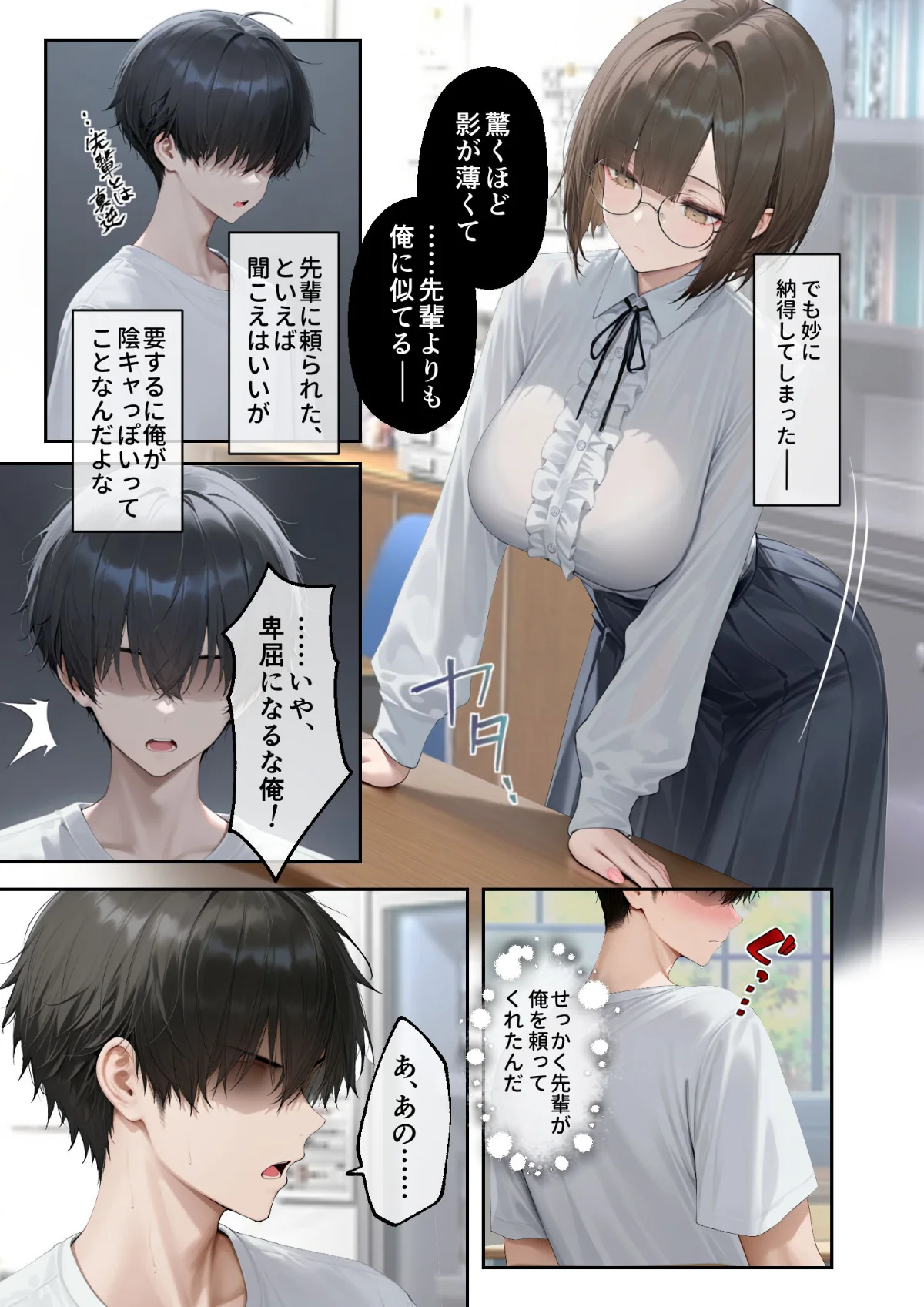 僕のセフレは憧れの先輩そっくりな双子の妹 第1巻 14ページ