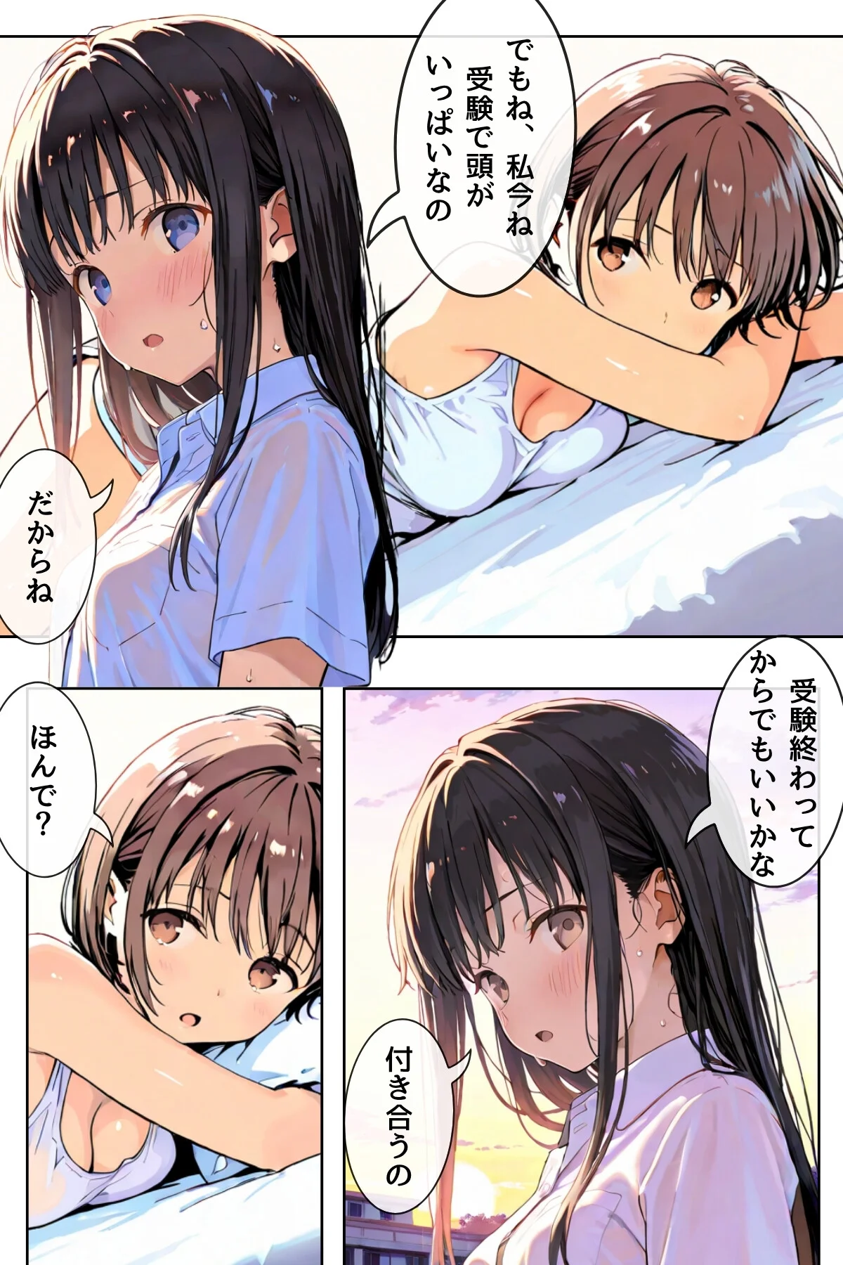 幼馴染しかできないHな特訓 第1巻 9ページ