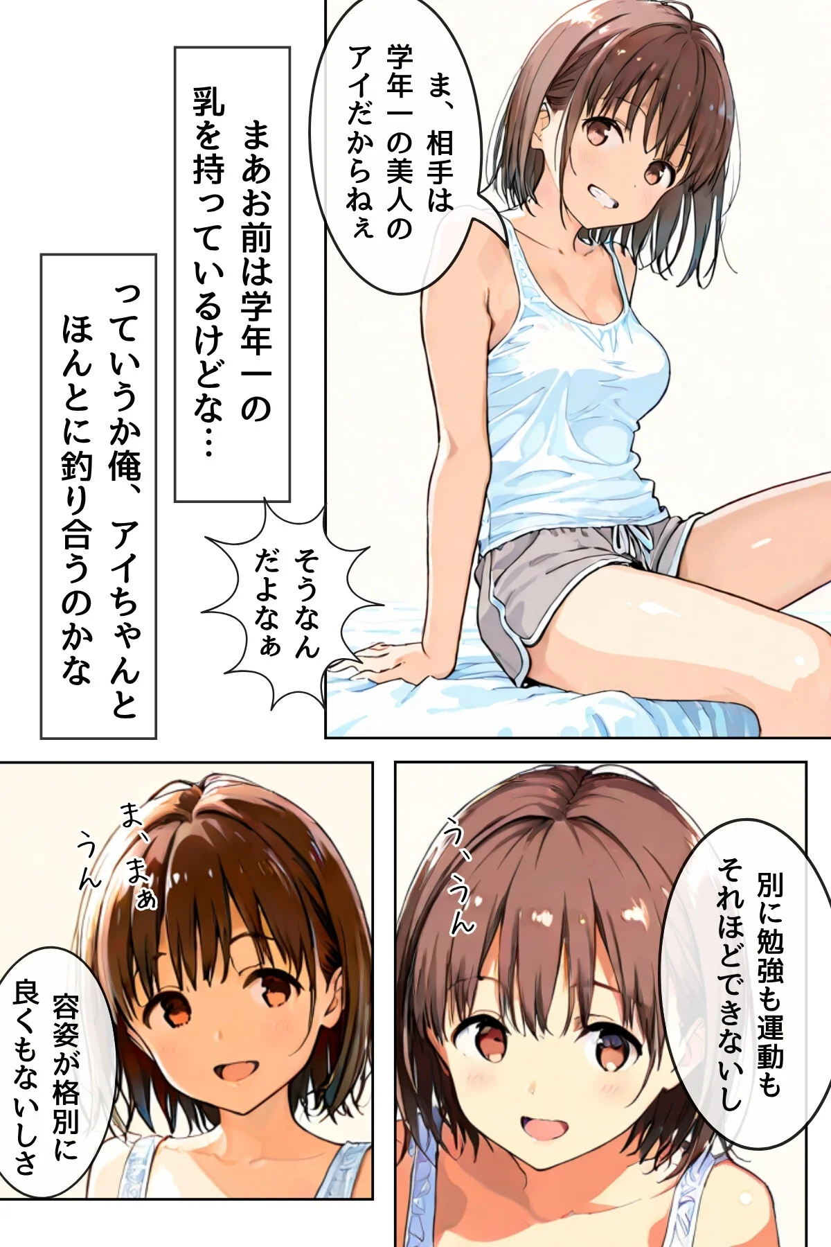 幼馴染しかできないHな特訓 第1巻 13ページ
