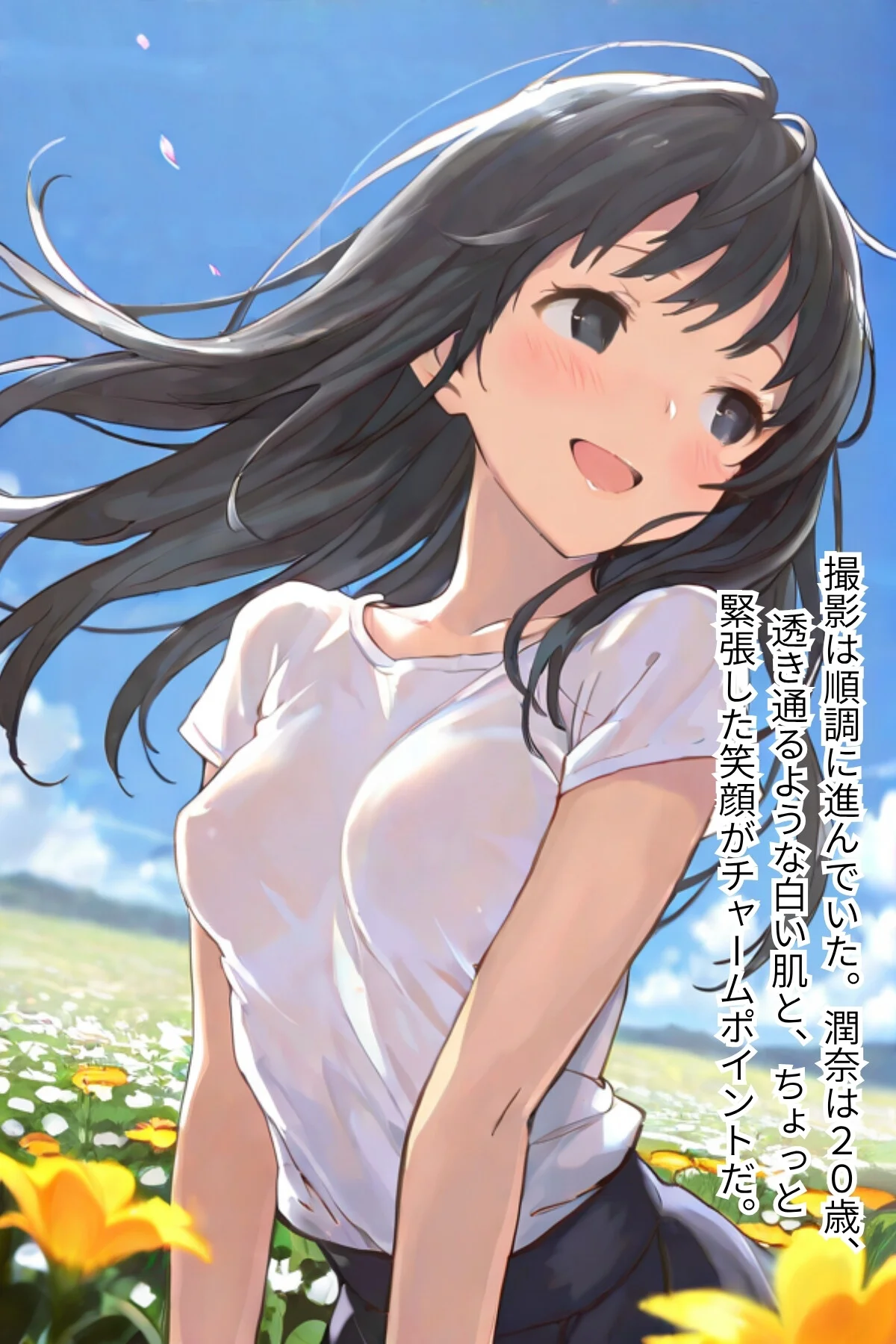 グラビアアイドルAV転身〜イメージビデオ 第1巻 AI生成 8ページ