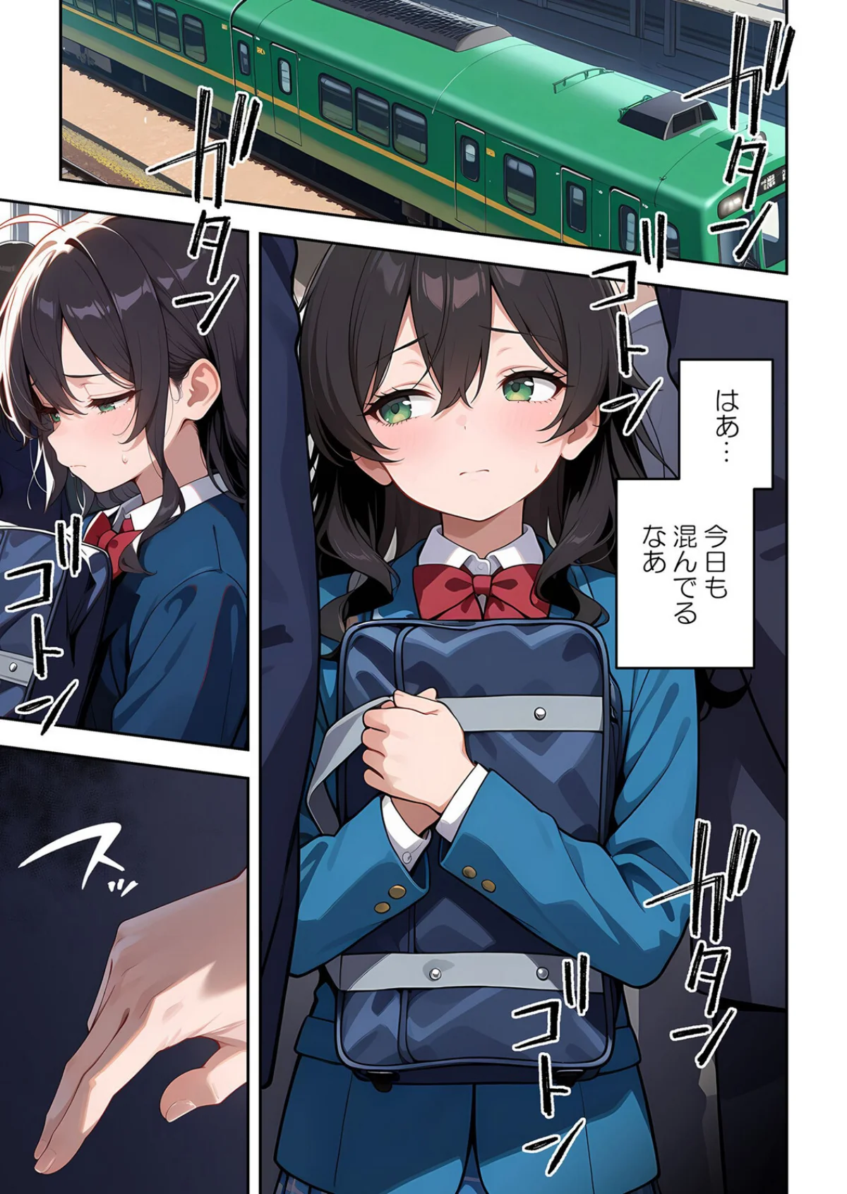委員長の無垢な穴にねっとり種付け〜メス堕 第1巻 処女 女子校生 巨乳 2ページ
