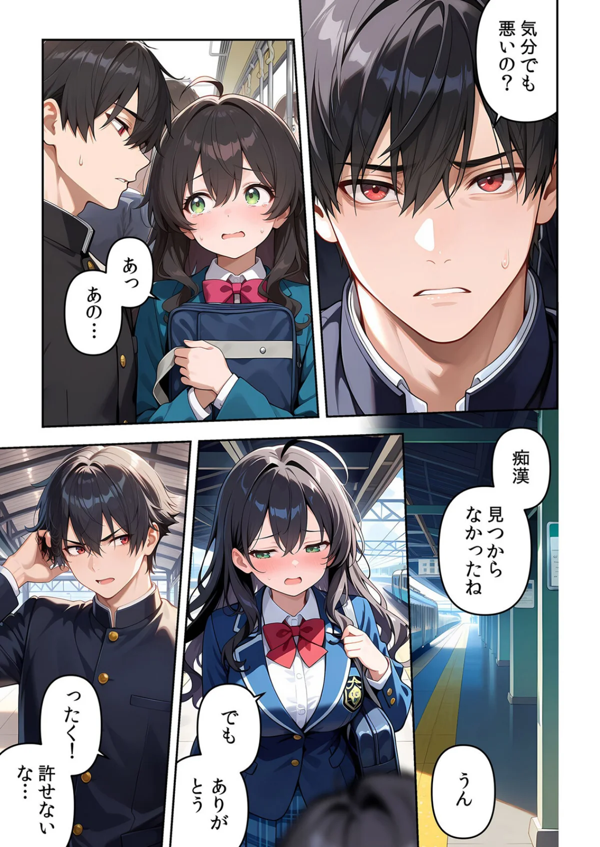 委員長の無垢な穴にねっとり種付け〜メス堕 第1巻 処女 女子校生 巨乳 8ページ