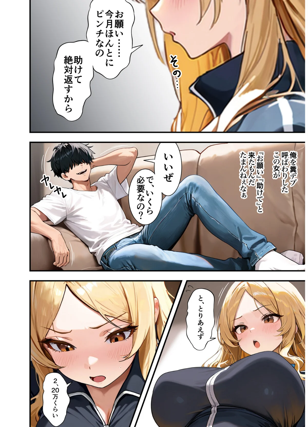 残クレアルフォード元ヤン人妻（32歳3人 第3巻 7ページ