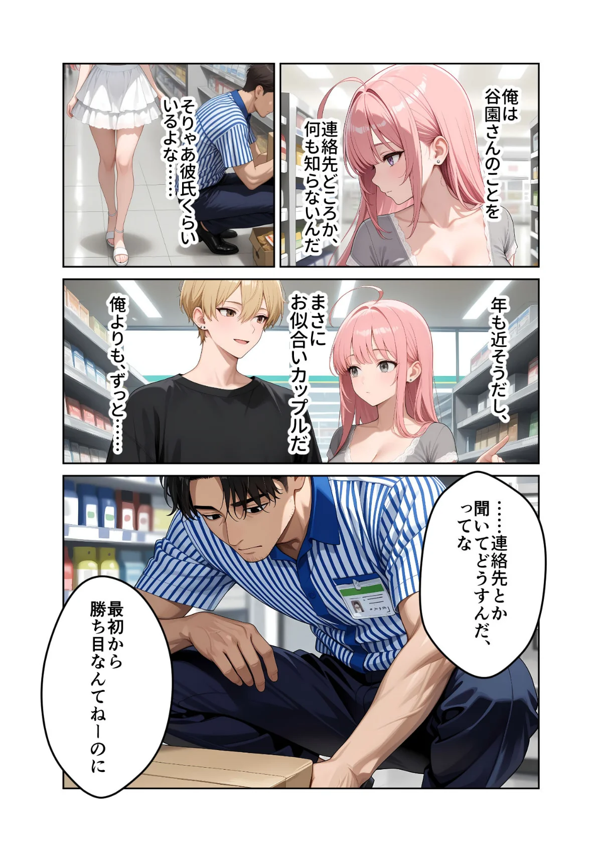 お客様はおっぱいです。 モザイク版 第4巻 5ページ