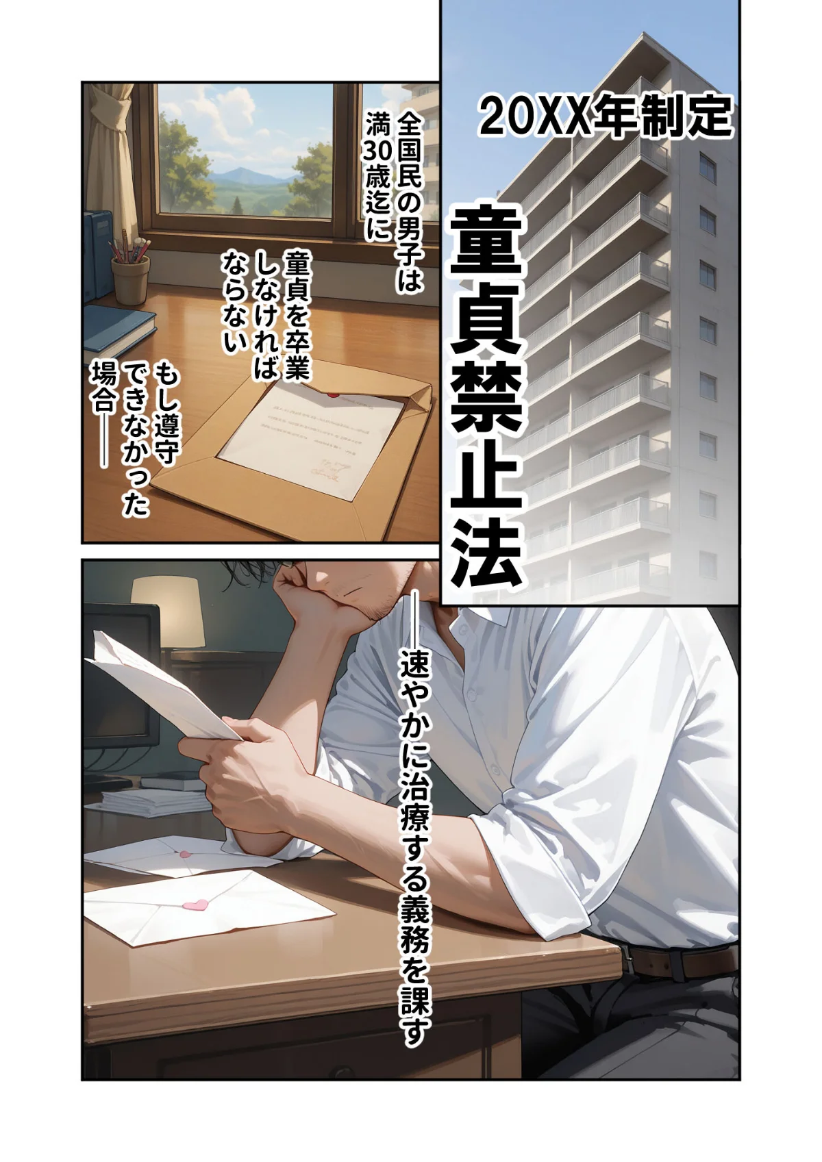 童貞撲滅！セックス・クリニック モザイク 第1巻 2ページ