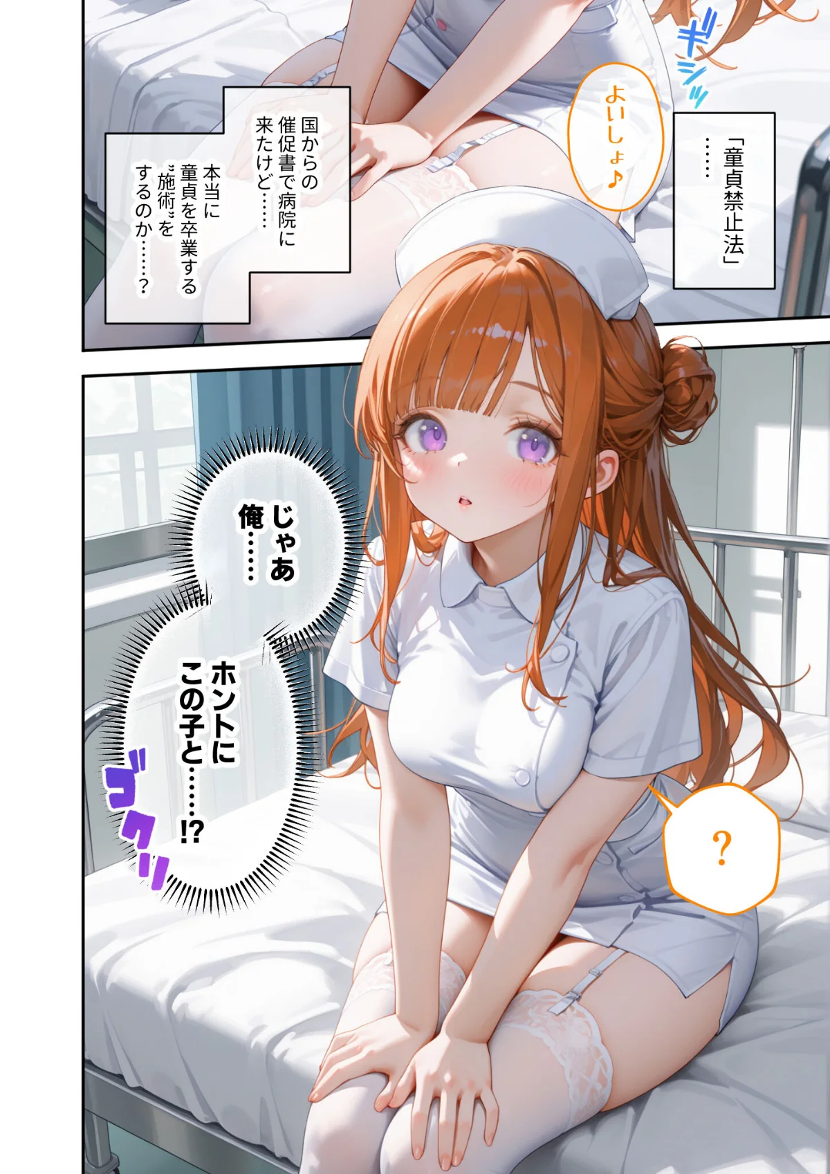 童貞撲滅！セックス・クリニック モザイク 第4巻 9ページ