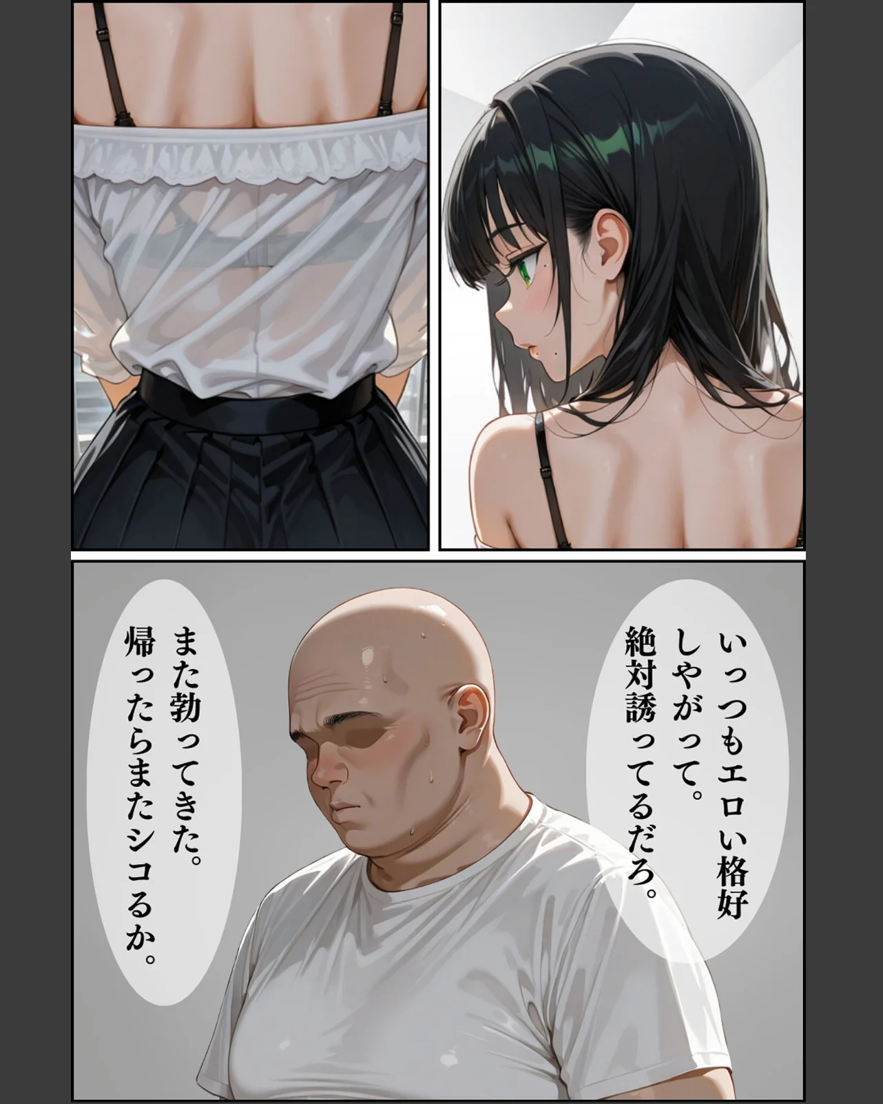 隣人種付け モザイク版 第1巻 AI生成 10ページ