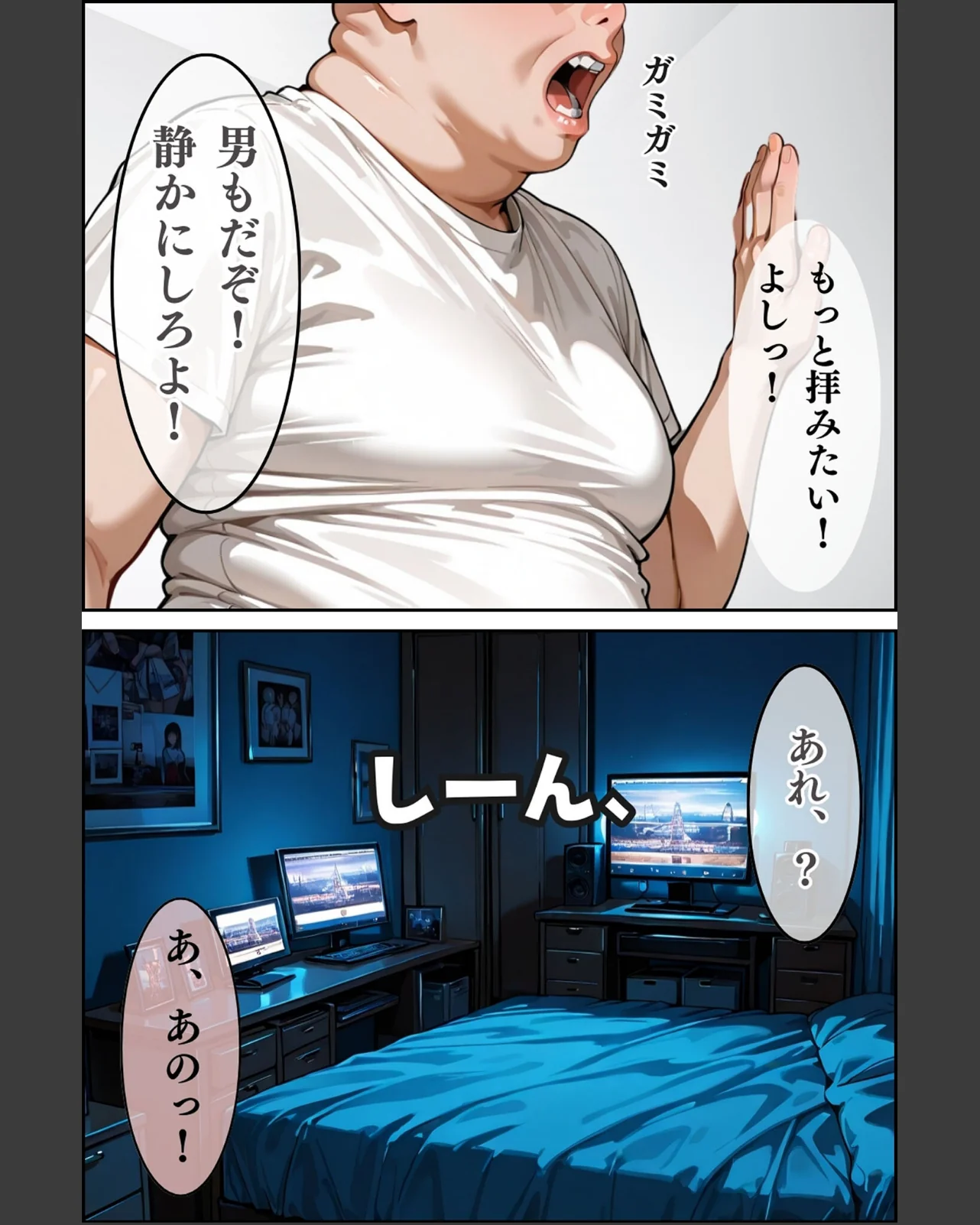 隣人種付け モザイク版 第1巻 AI生成 17ページ