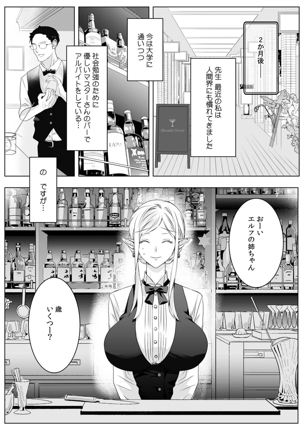 巨乳エルフ姫、人間の「欲棒」を教え込まれ 第1巻 ファンタジー 処女 お姫様 5ページ