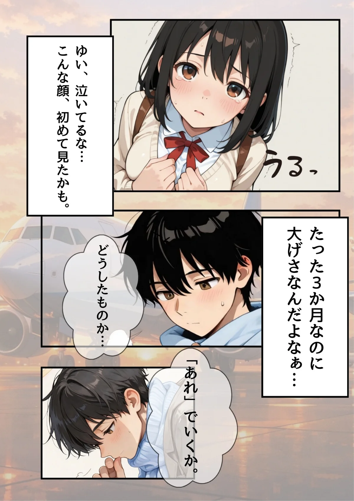 3か月なら、大丈夫だと思ってた。〜留学し 第1巻 AI生成 5ページ