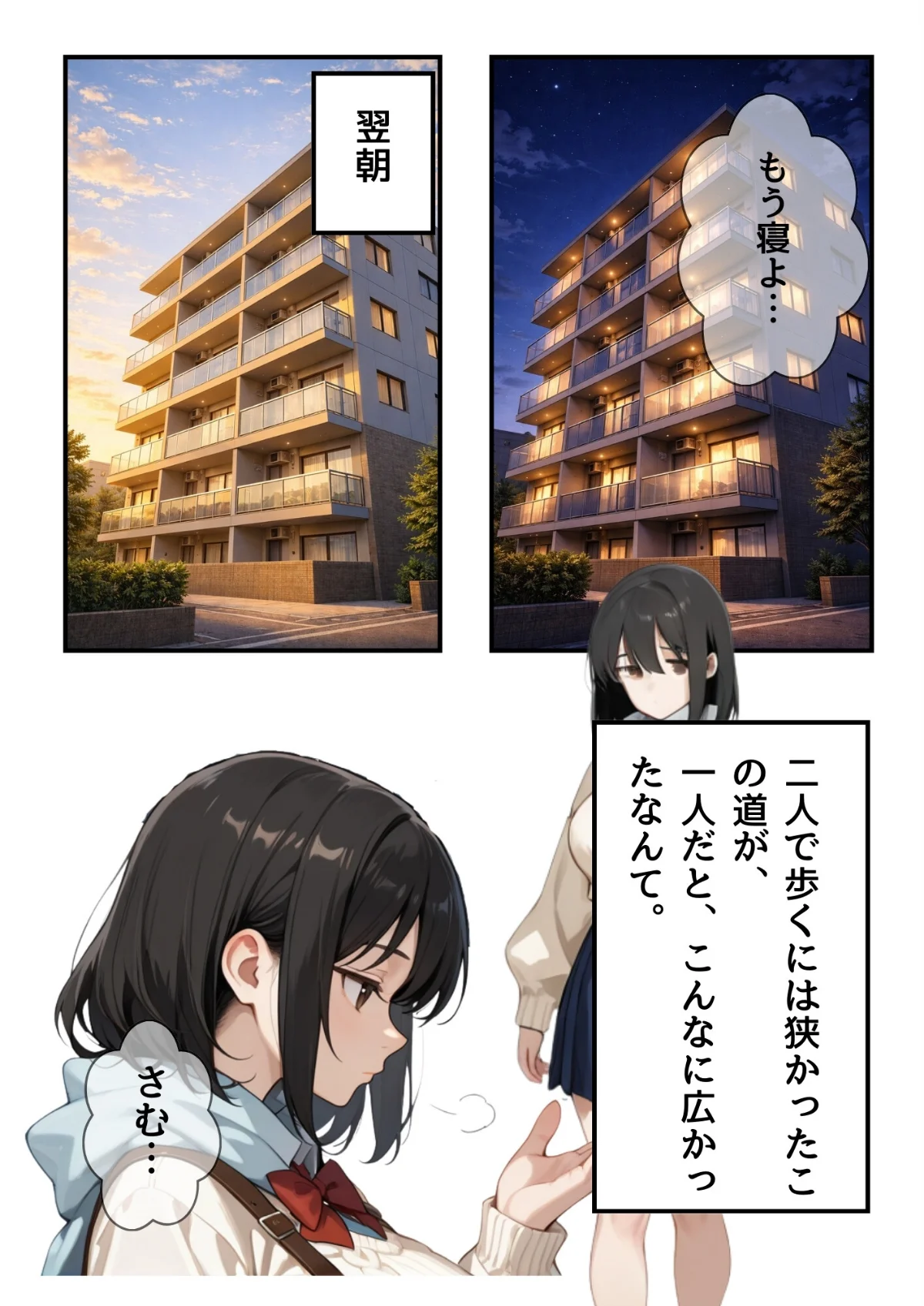 3か月なら、大丈夫だと思ってた。〜留学し 第1巻 AI生成 10ページ