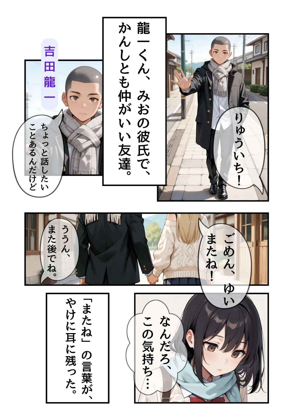 3か月なら、大丈夫だと思ってた。〜留学し 第1巻 AI生成 15ページ