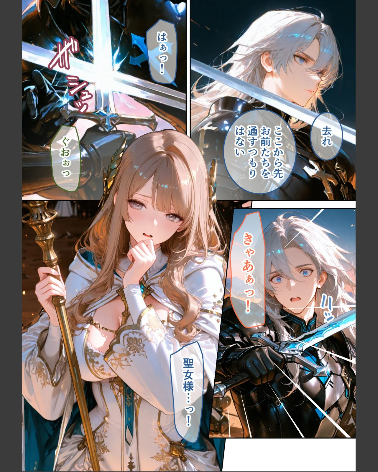 Only you， my love 〜星 第1巻 恋愛 AI生成 4ページ