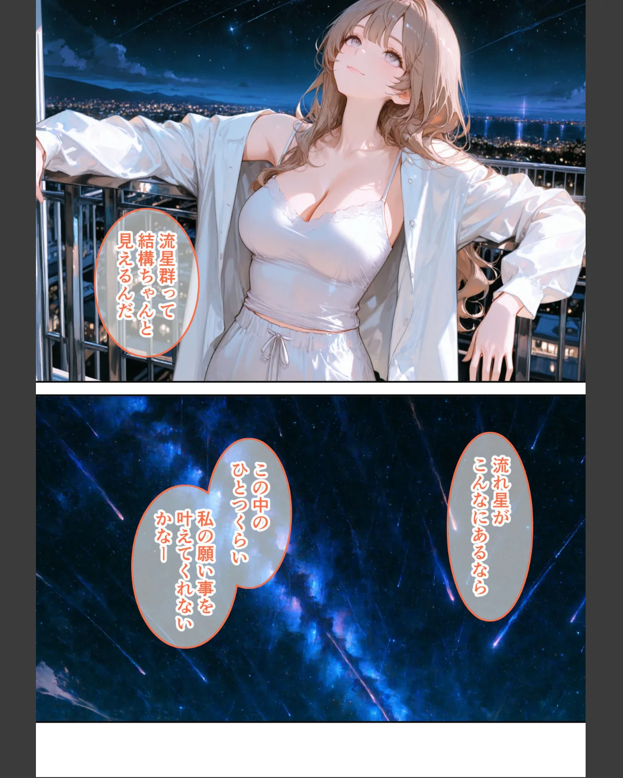 Only you， my love 〜星 第1巻 恋愛 AI生成 9ページ