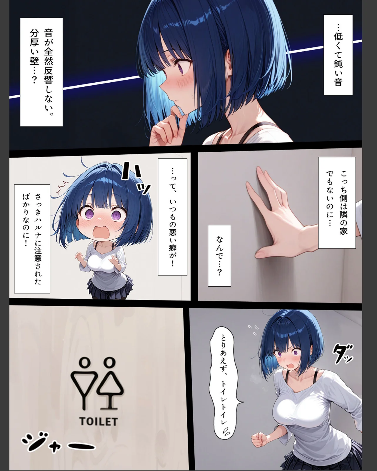 ハメる間取り - 中央にぽっかりと空いた 第1巻 AI生成 9ページ