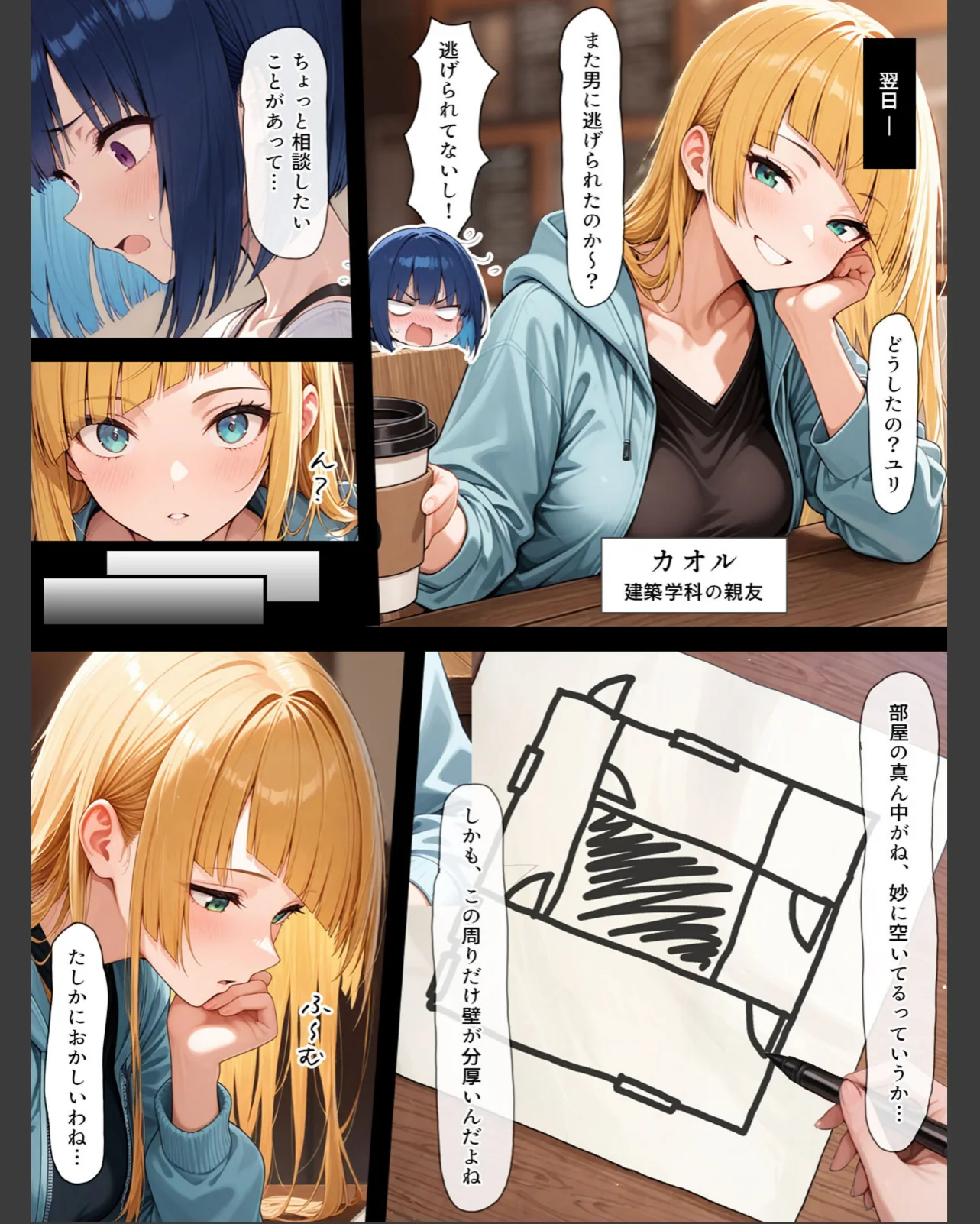 ハメる間取り - 中央にぽっかりと空いた 第1巻 AI生成 20ページ