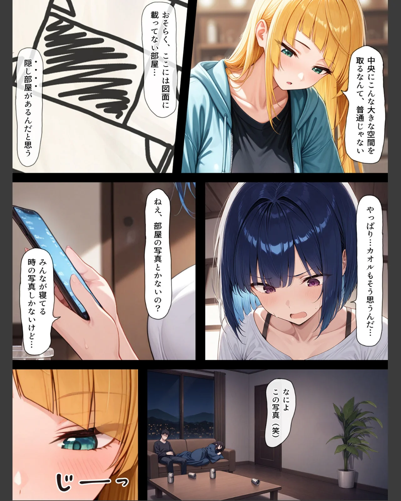 ハメる間取り - 中央にぽっかりと空いた 第1巻 AI生成 21ページ